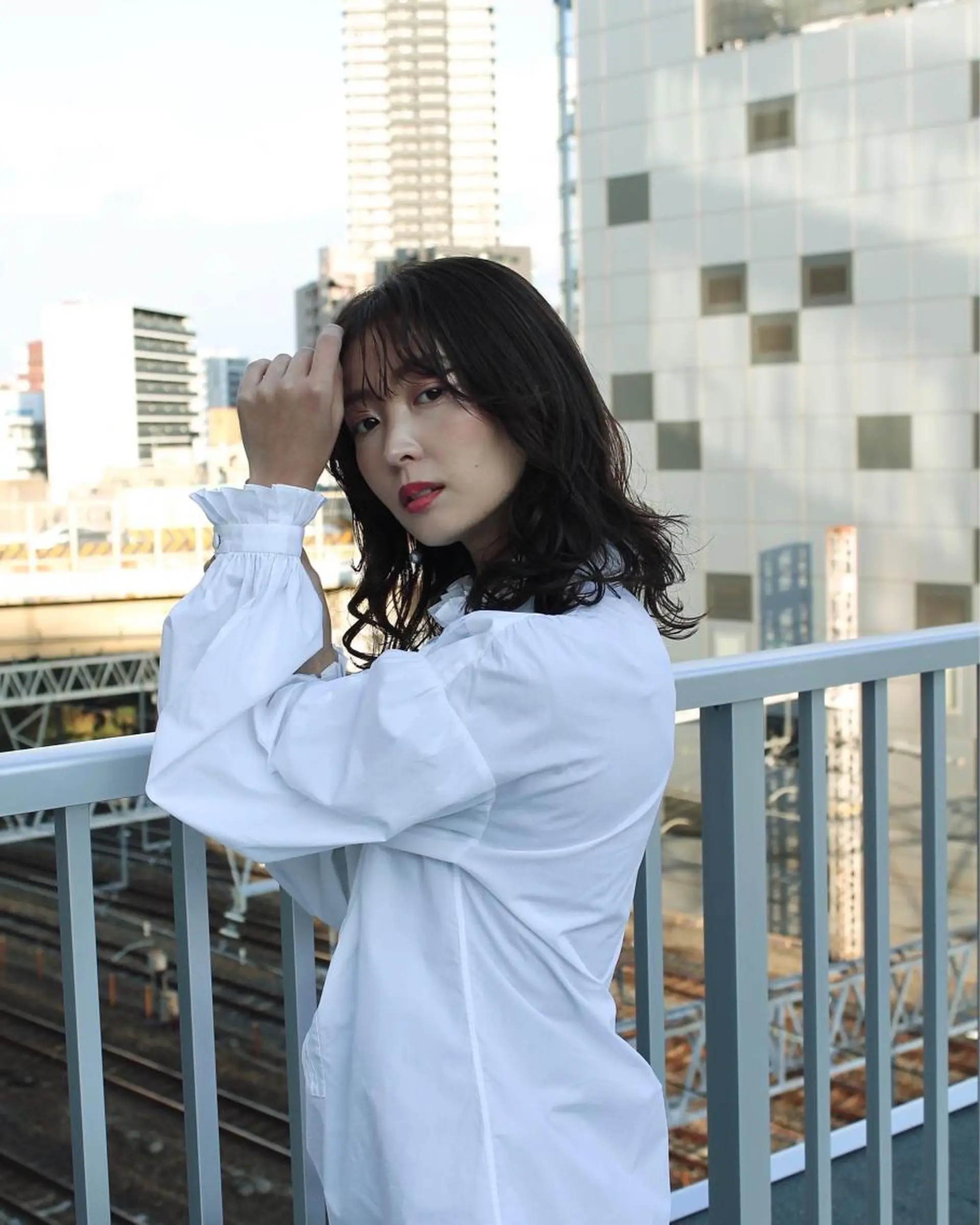 ミディアム MORNI所属・神原 茉依🩰🪩のヘアスタイル