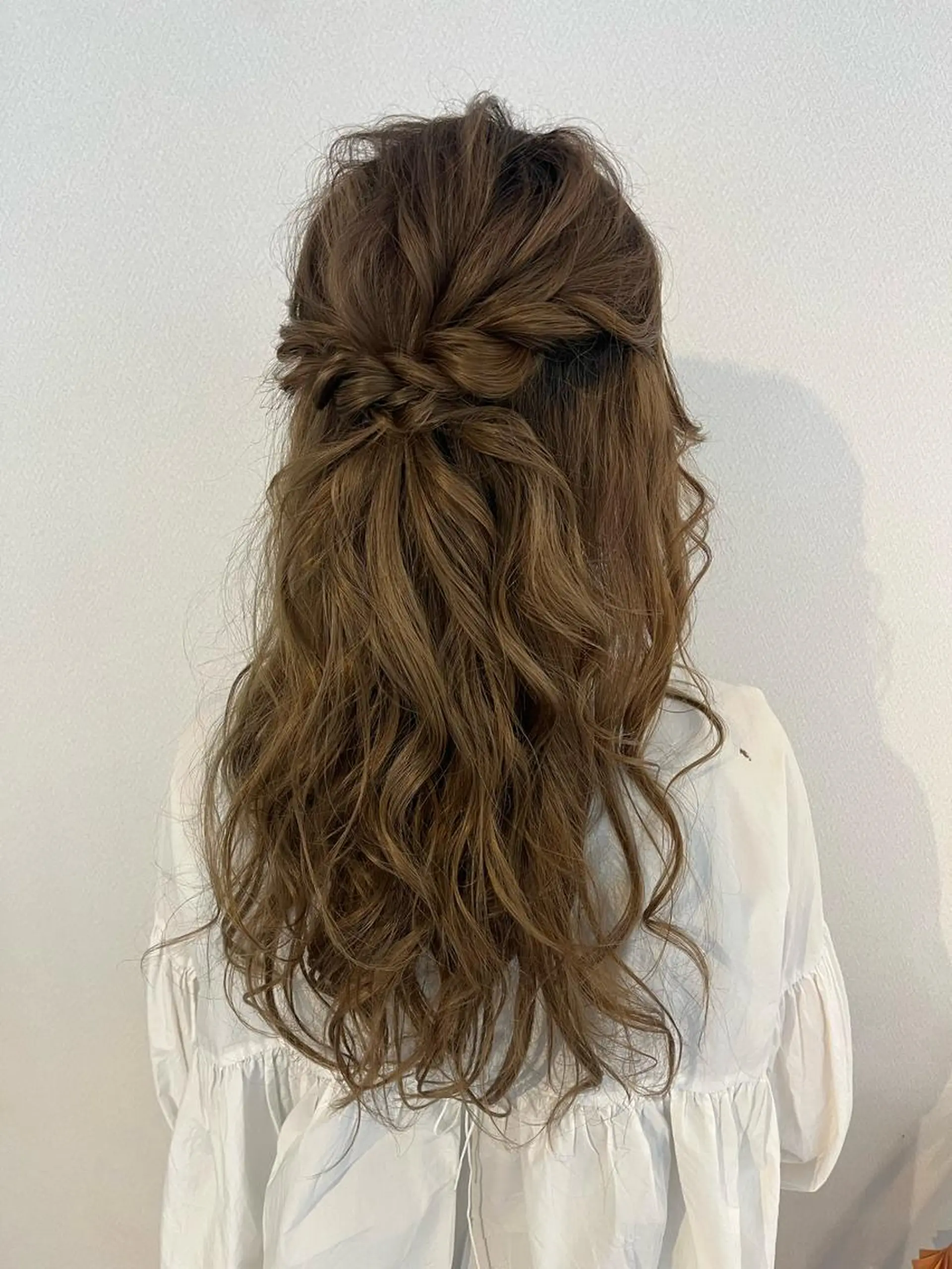 ロング ヘアアレンジ tomida yukiのマツエク・マツパデザイン
