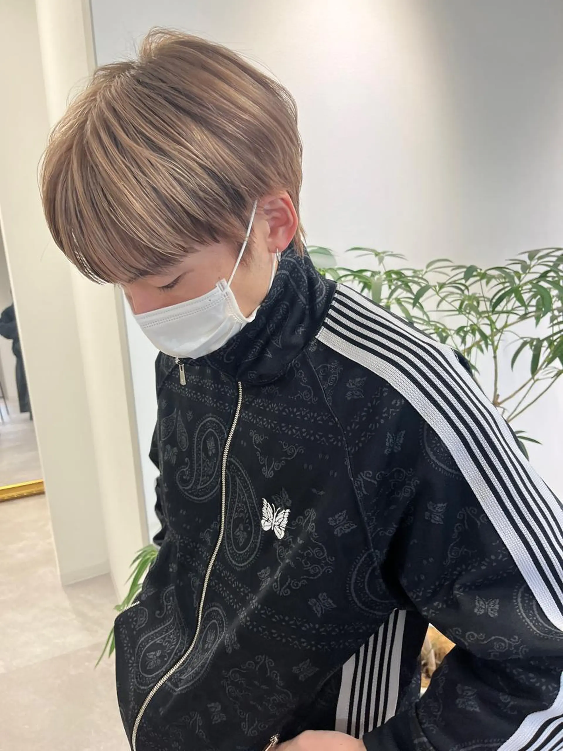 ショート カラー ヘアアレンジ メンズ メンズ韓国風 韓国風ヘア カット パーマ umu.［韓国ヘア /レイヤーカット］のヘアスタイル