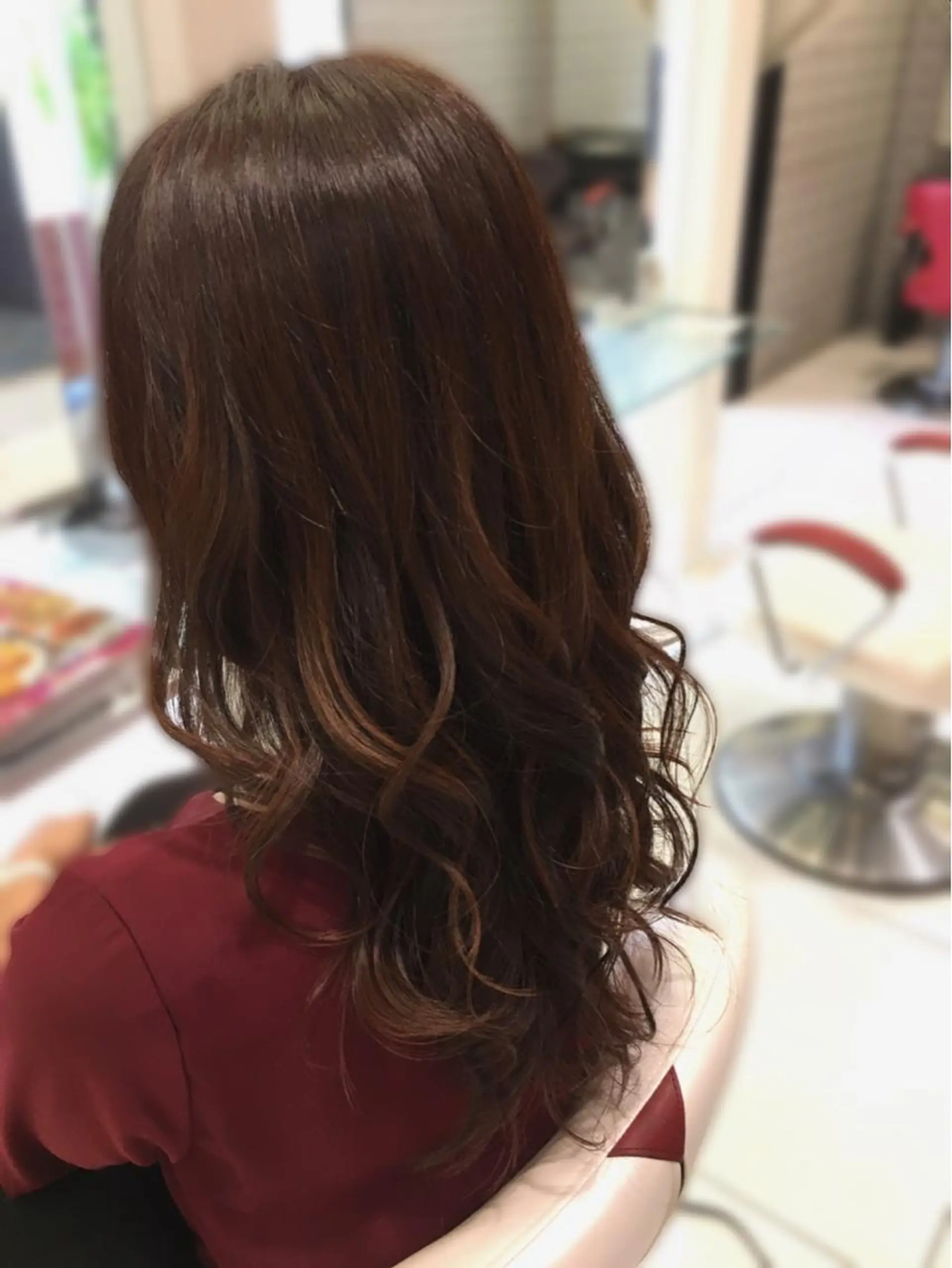 ロング カラー i-Dear -studio Kobe-所属・横野 孝志のヘアスタイル