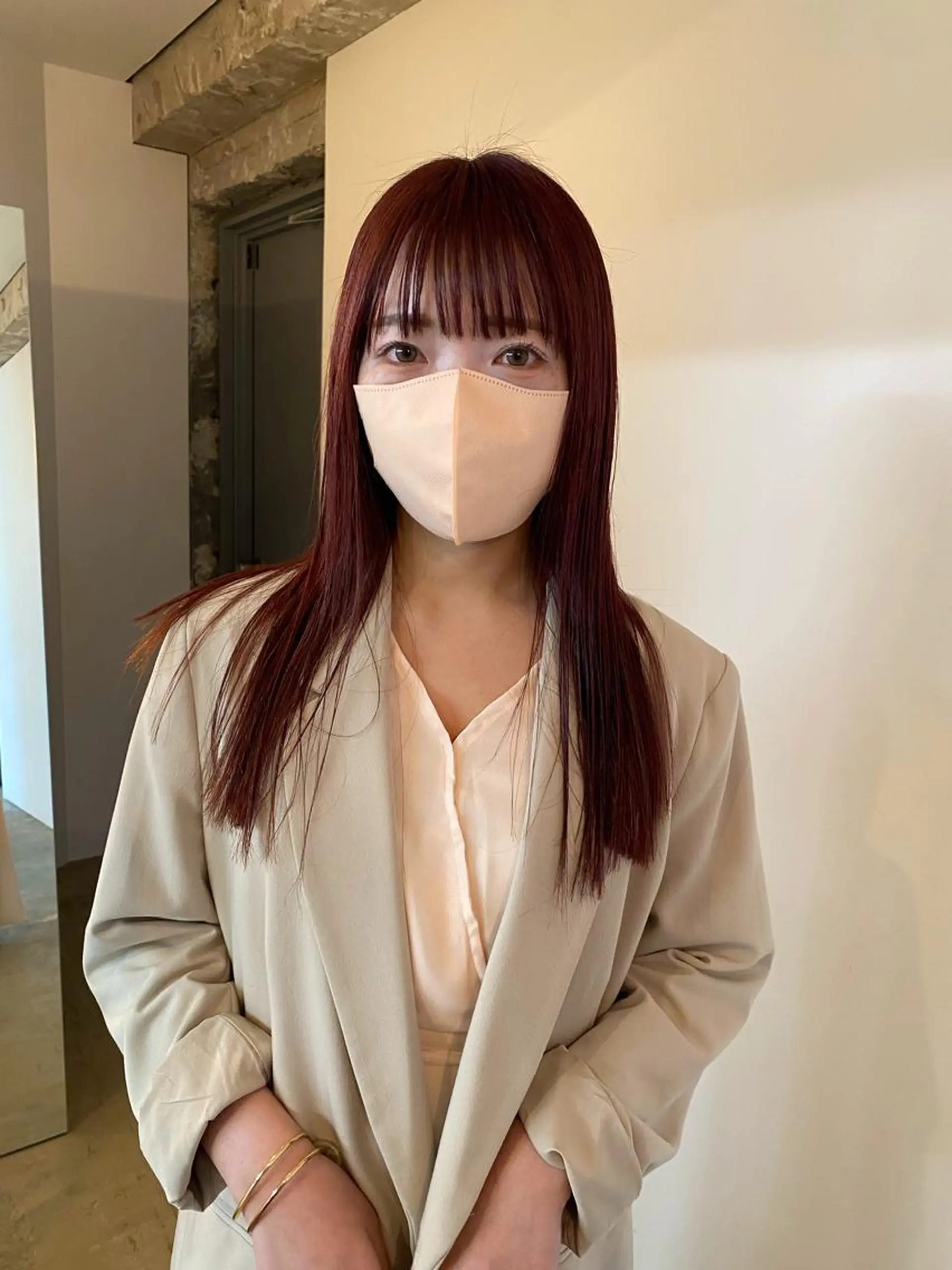 ミディアム カット ヘアカラー GATTACA所属・KEI gattacaのヘアスタイル