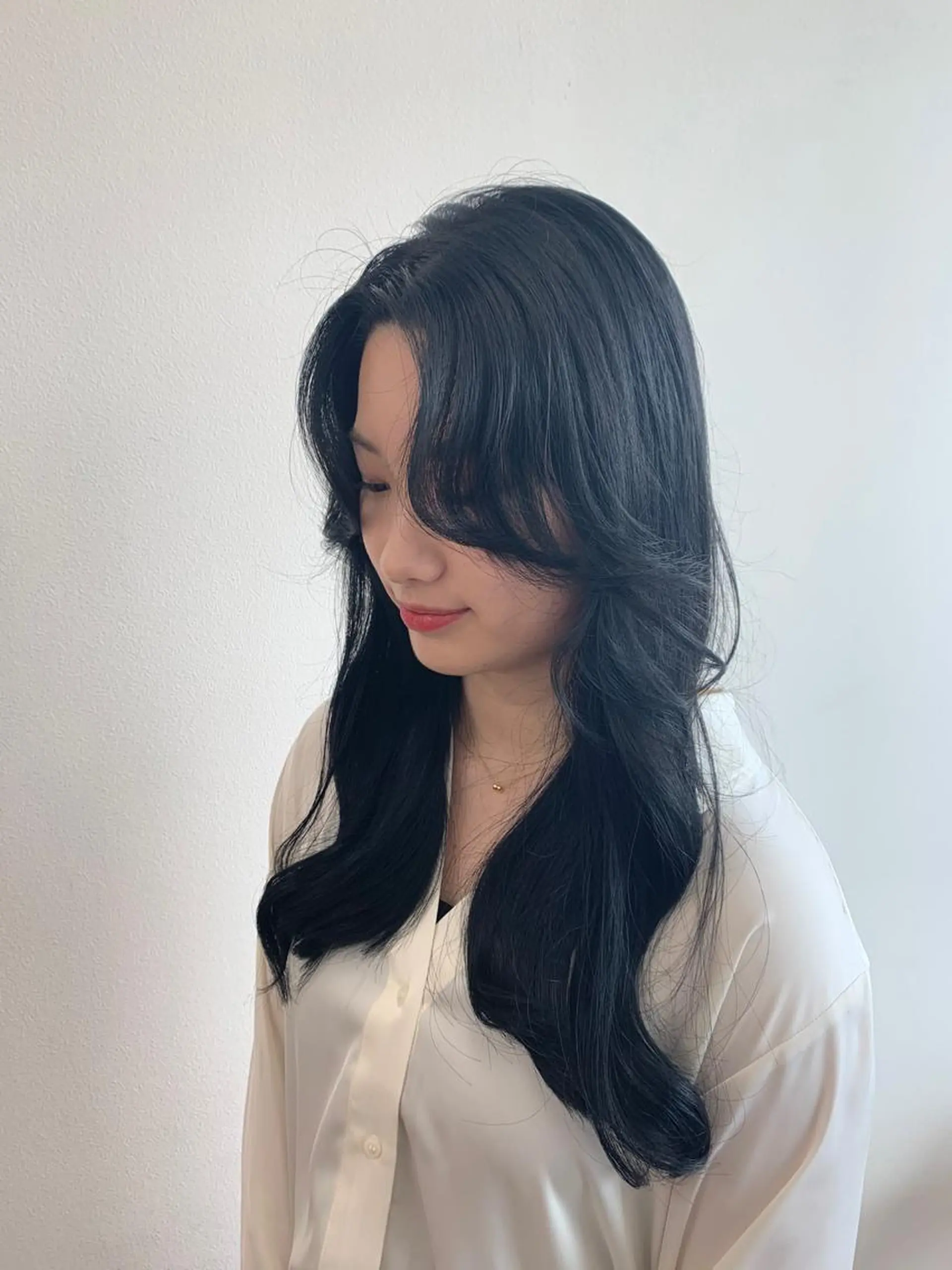 ロング カット ヘアカラー トリートメント 👾徐 涛👾のヘアスタイル