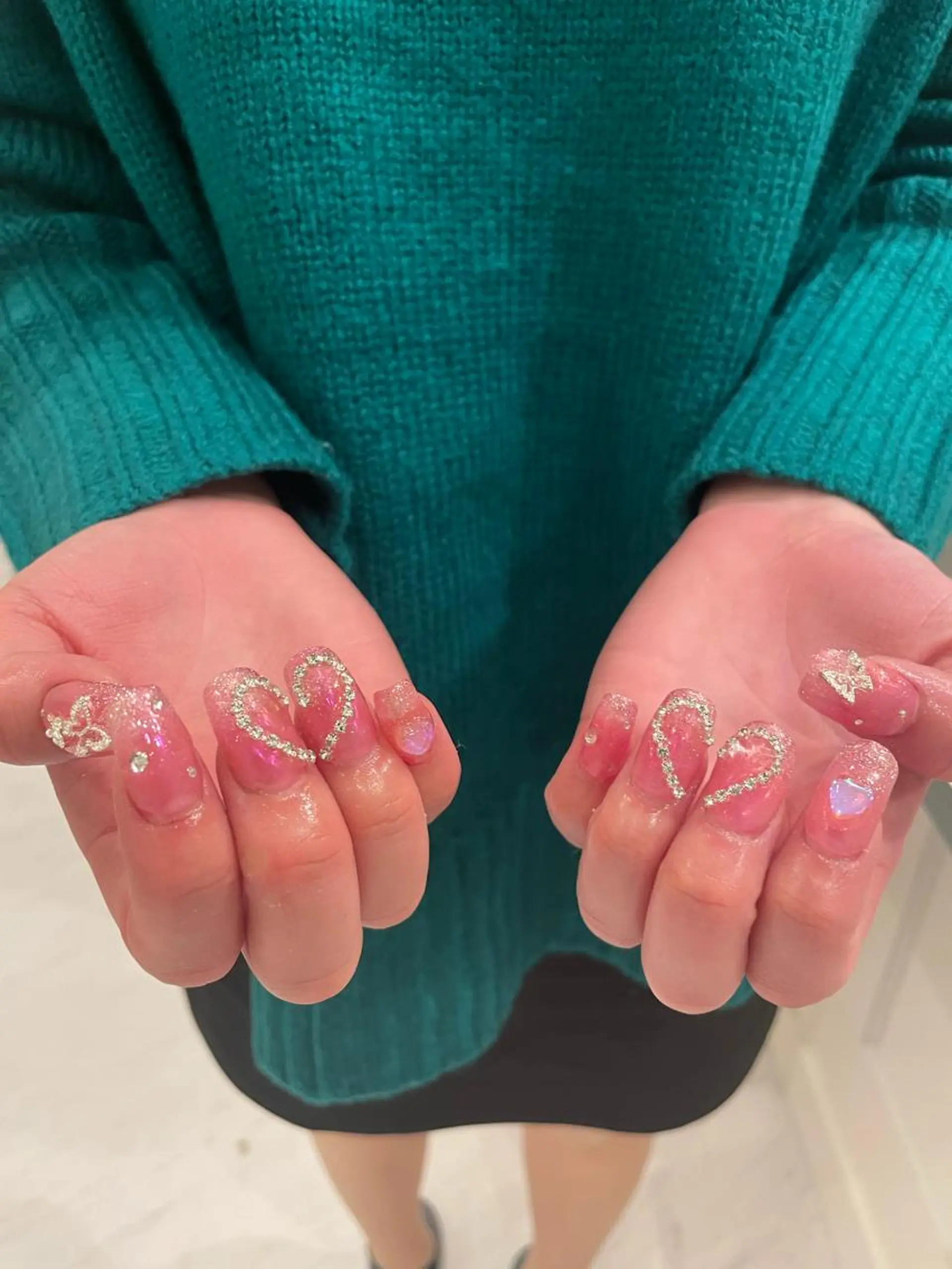 ネイル 束感まつ毛/ネイル/ LED♥KIRARAのマツエク・マツパデザイン