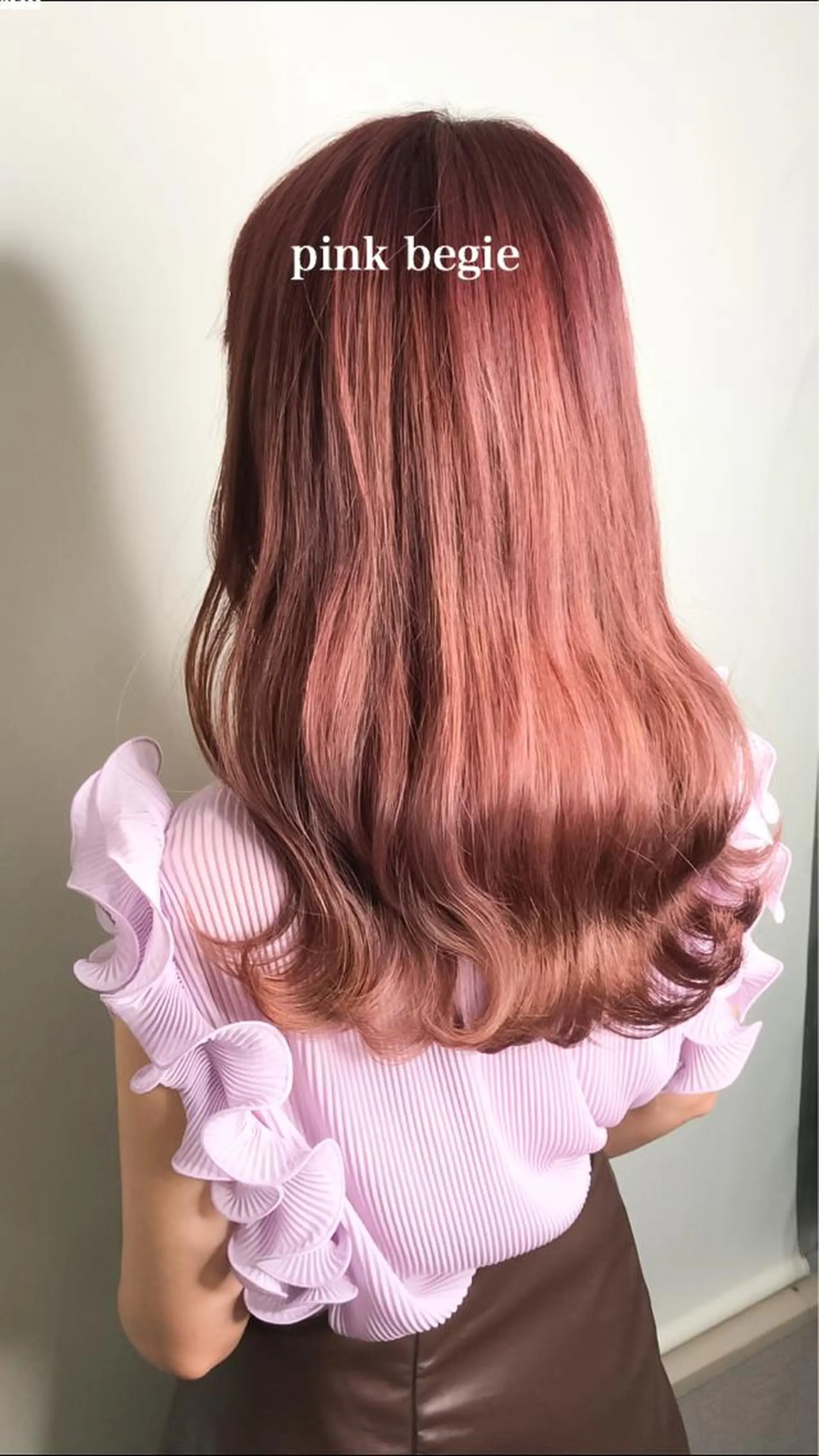 ミディアム カラー Selenehair 三条本店のヘアスタイル