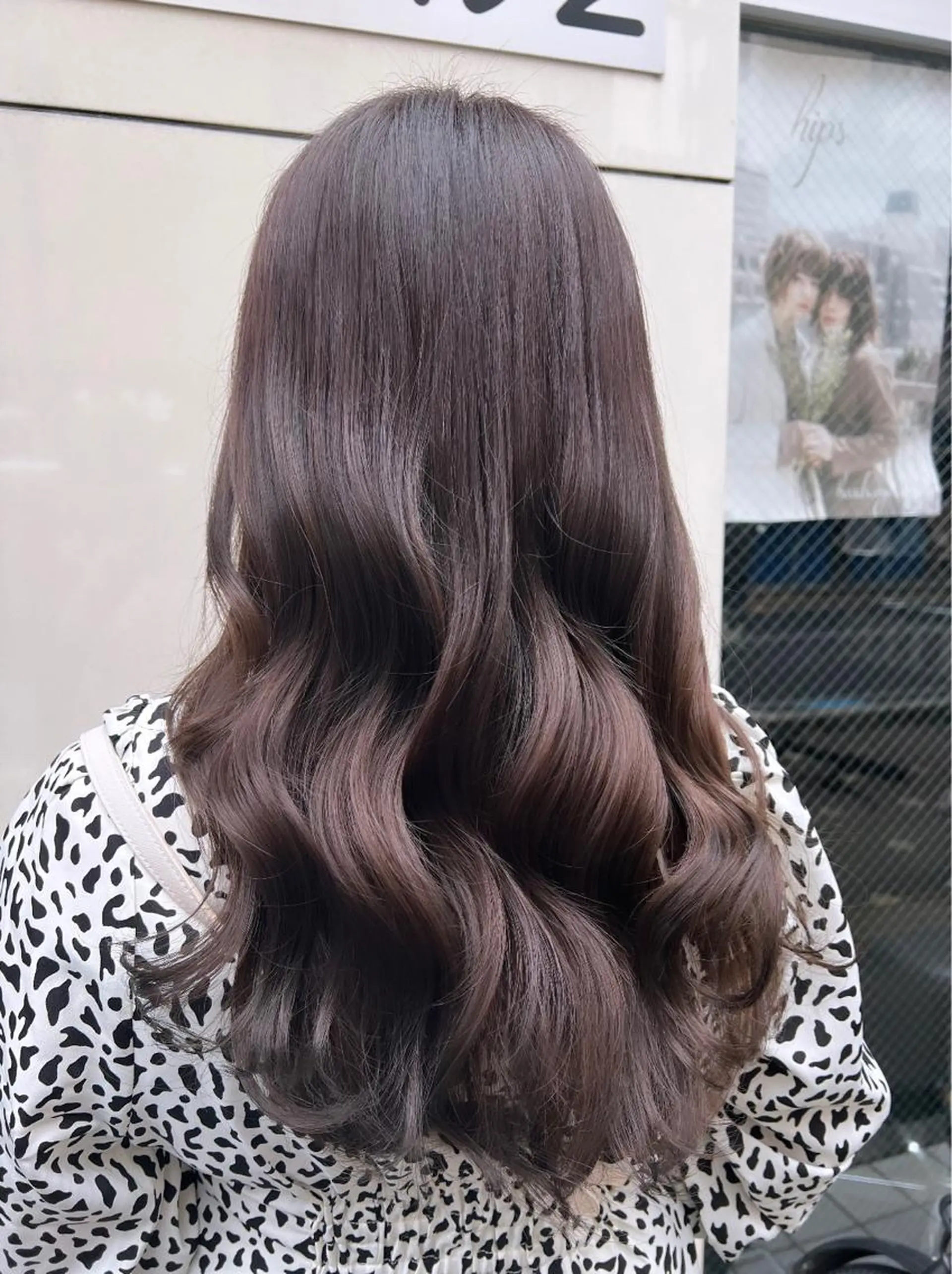 ロング カラー ベージュカラー ブラウンカラー ショコラグレージュ チョコレートブラウン ココアベージュ カット ヘアカラー トリートメント 艶髪モテヘア ♡tomimaのヘアスタイル