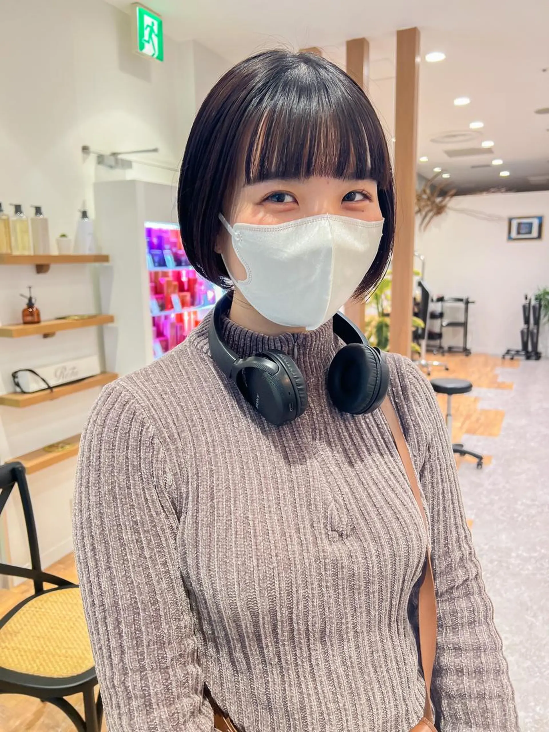 ショート カラー 韓国風デザイン 💐MIZUKI💐のヘアスタイル