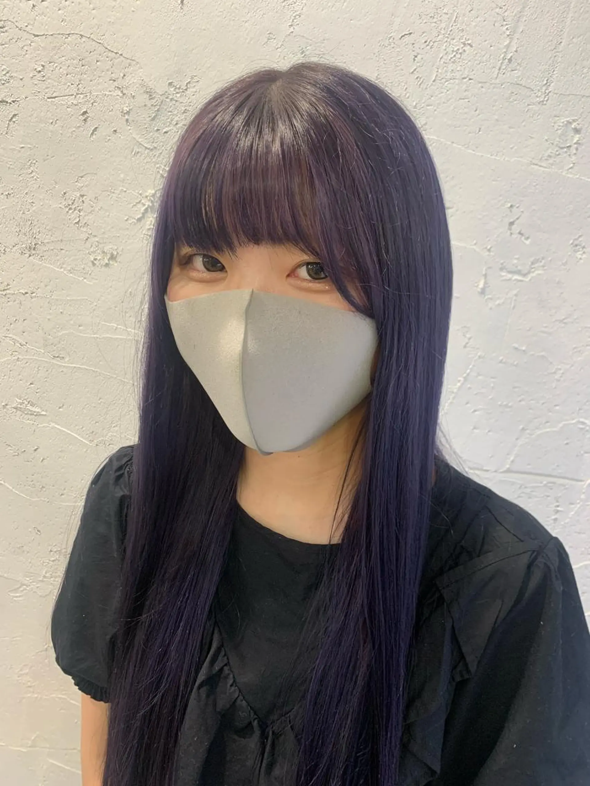 ロング カラー パープルカラー fifth所属・fifth おのでら ようのヘアスタイル