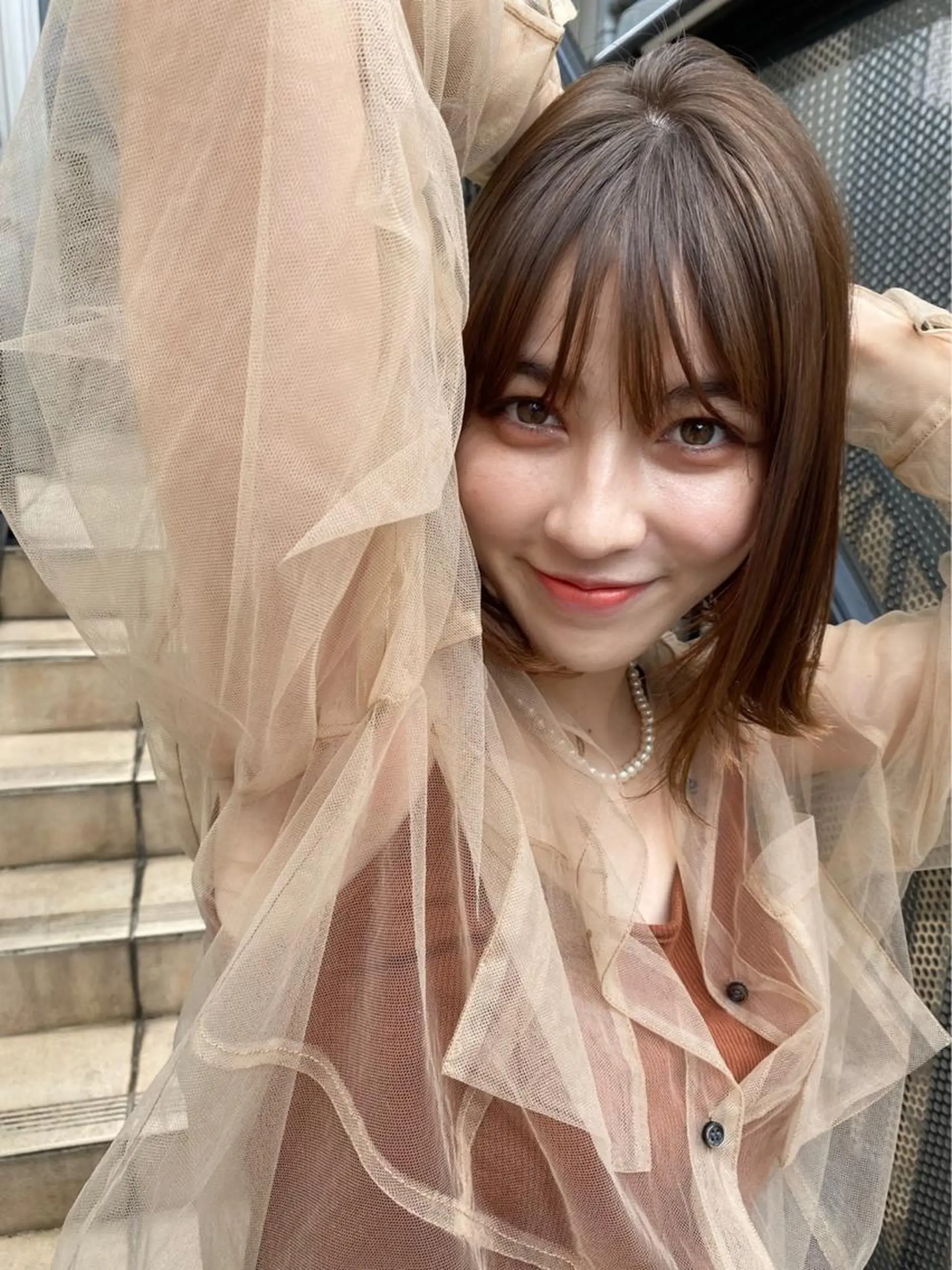 ショート ヘアアレンジ まつ毛パーマ🐏 NANAMIのマツエク・マツパデザイン