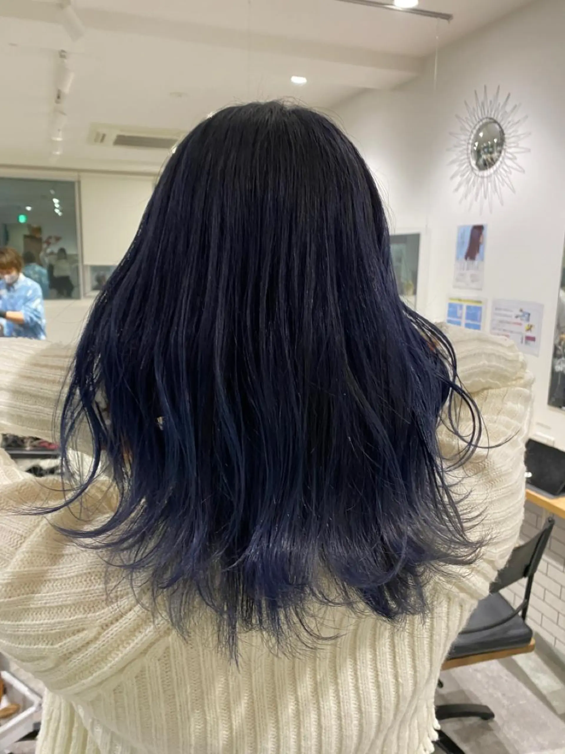 ミディアム カラー カット ヘアカラー JIL BLAN 京都のヘアスタイル