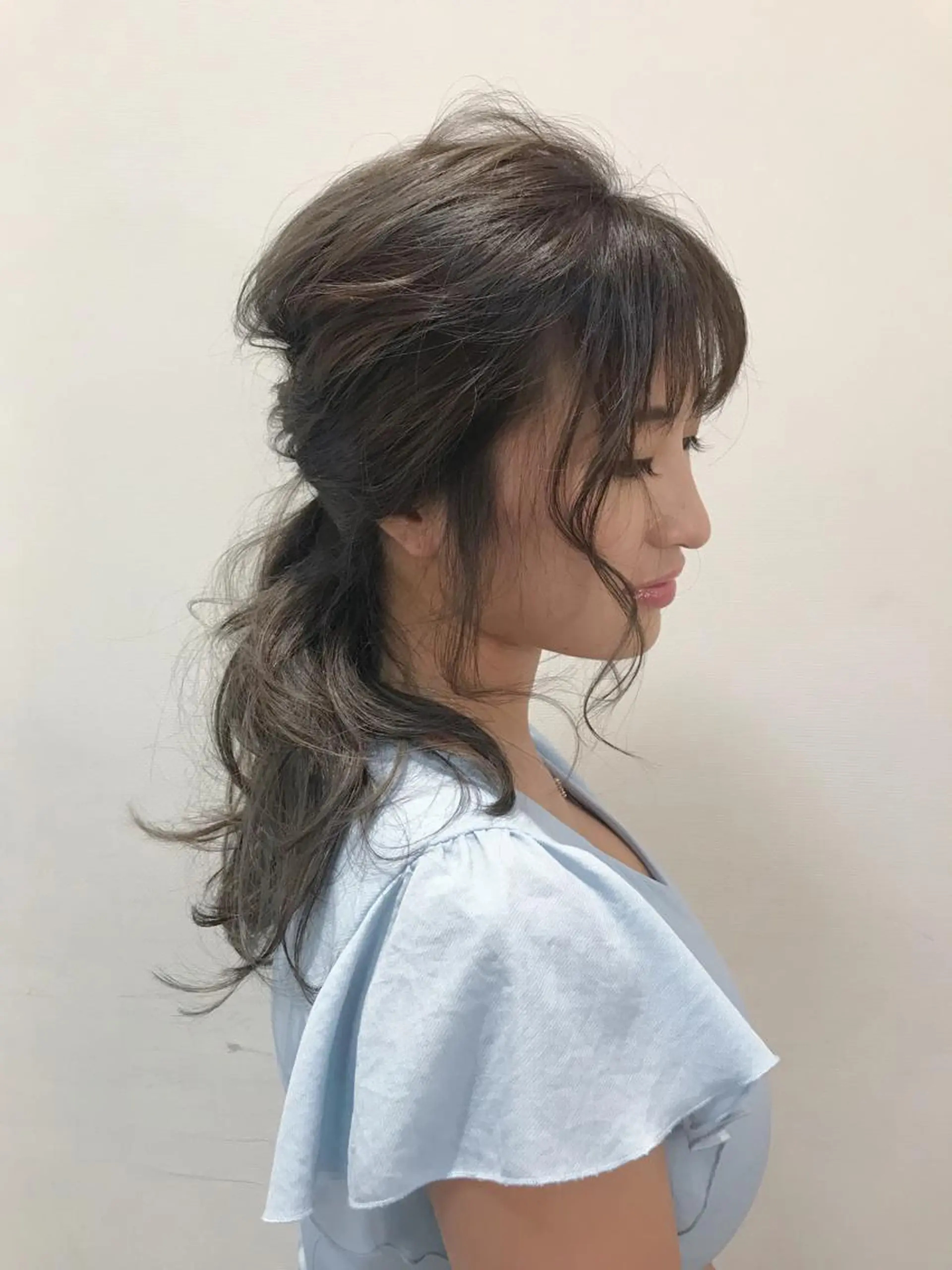 ロング ヘアアレンジ レイヤーカット/艶髪 🎀笠原 優花🎀のヘアスタイル