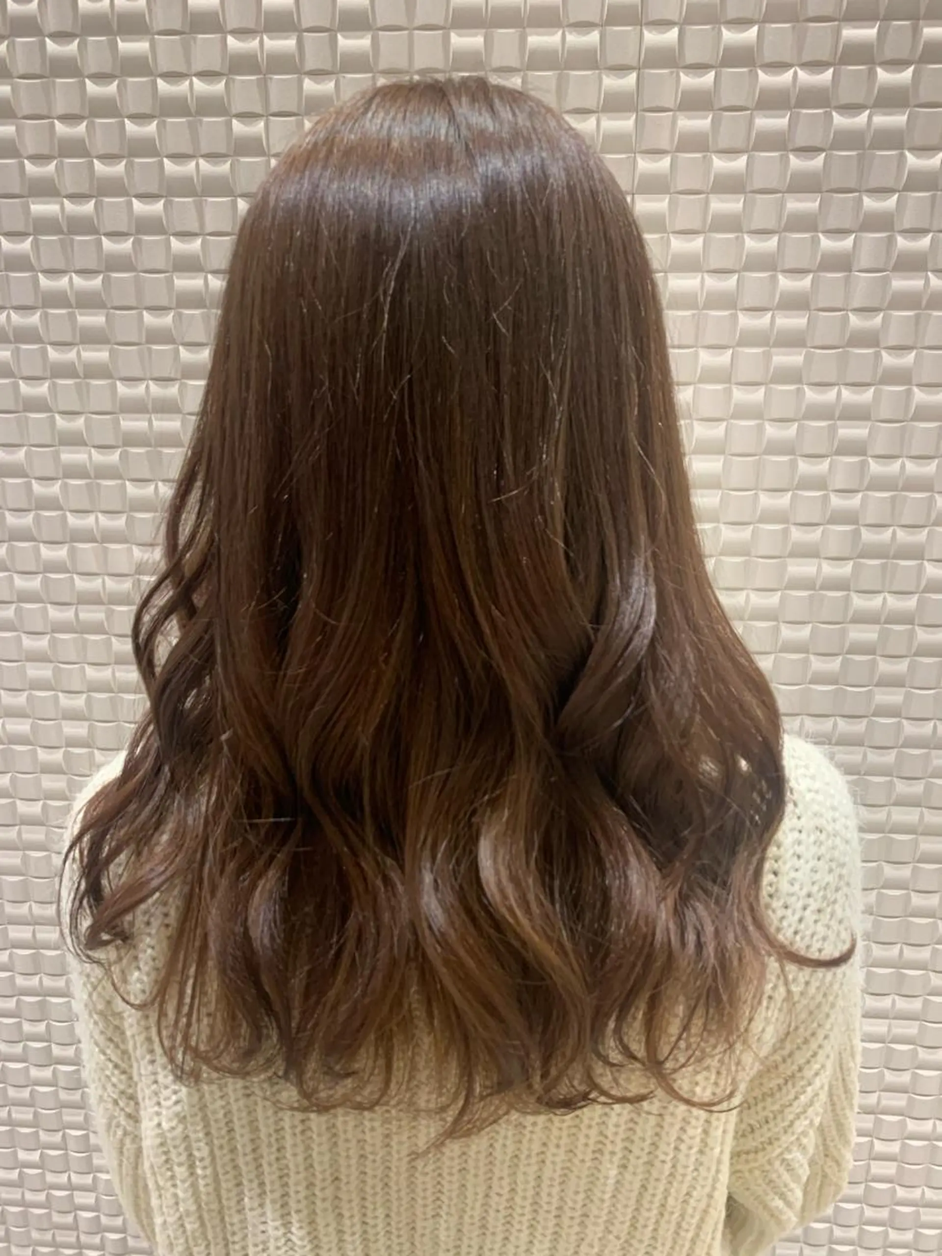 セミロング カラー シャドールーツ美容師 篠原康太のヘアスタイル