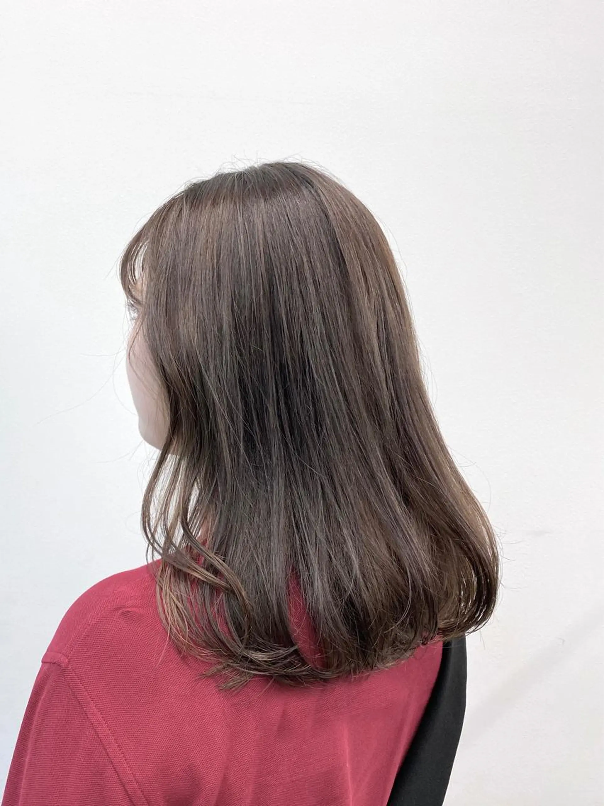 ミディアム カラー momo所属・メンズヘアメイク 🩵Mayuki🩵のヘアスタイル