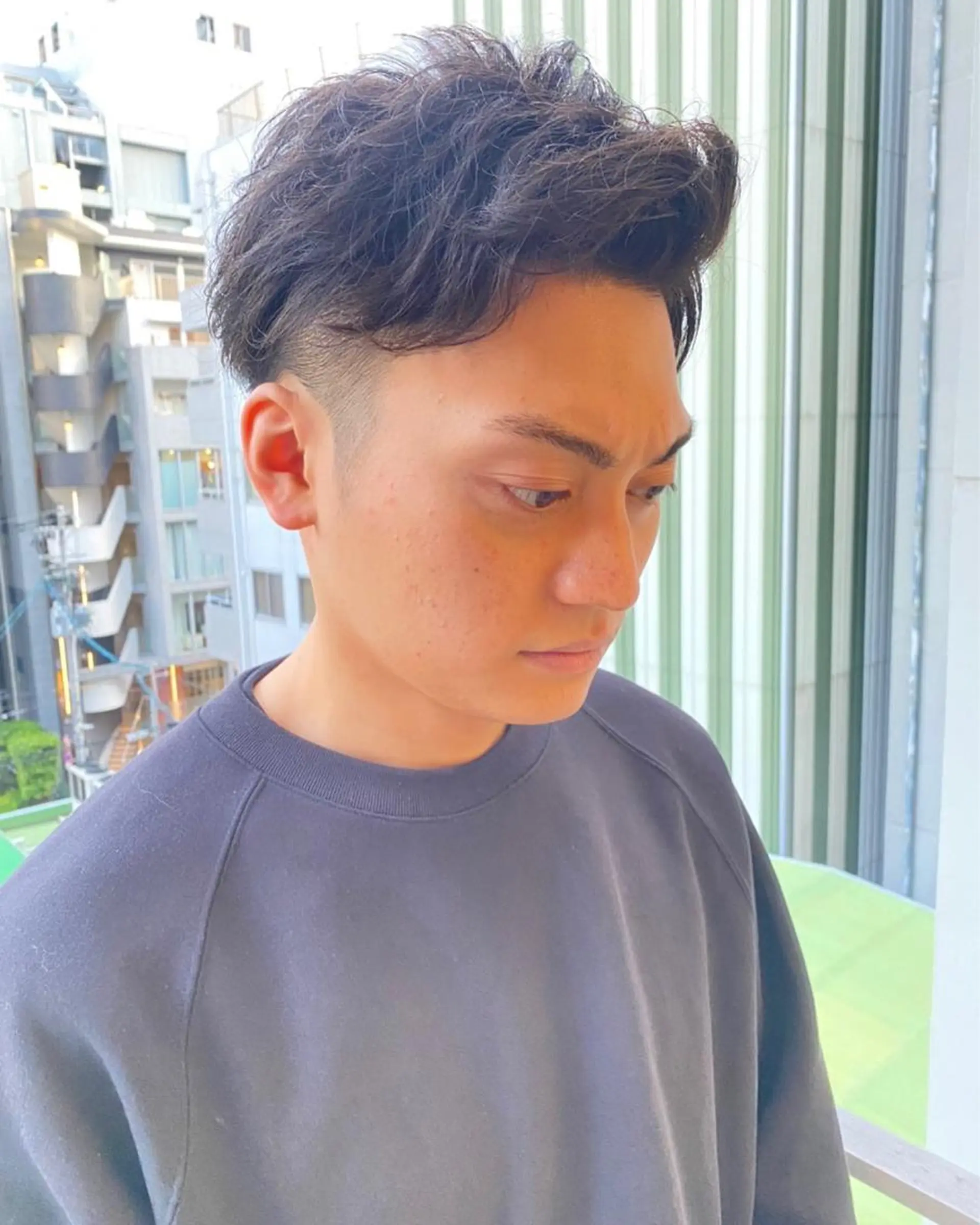 メンズ Lond　luce心斎橋所属・✨髪質改善✨縮毛矯正 ホウダカズヒロのヘアスタイル