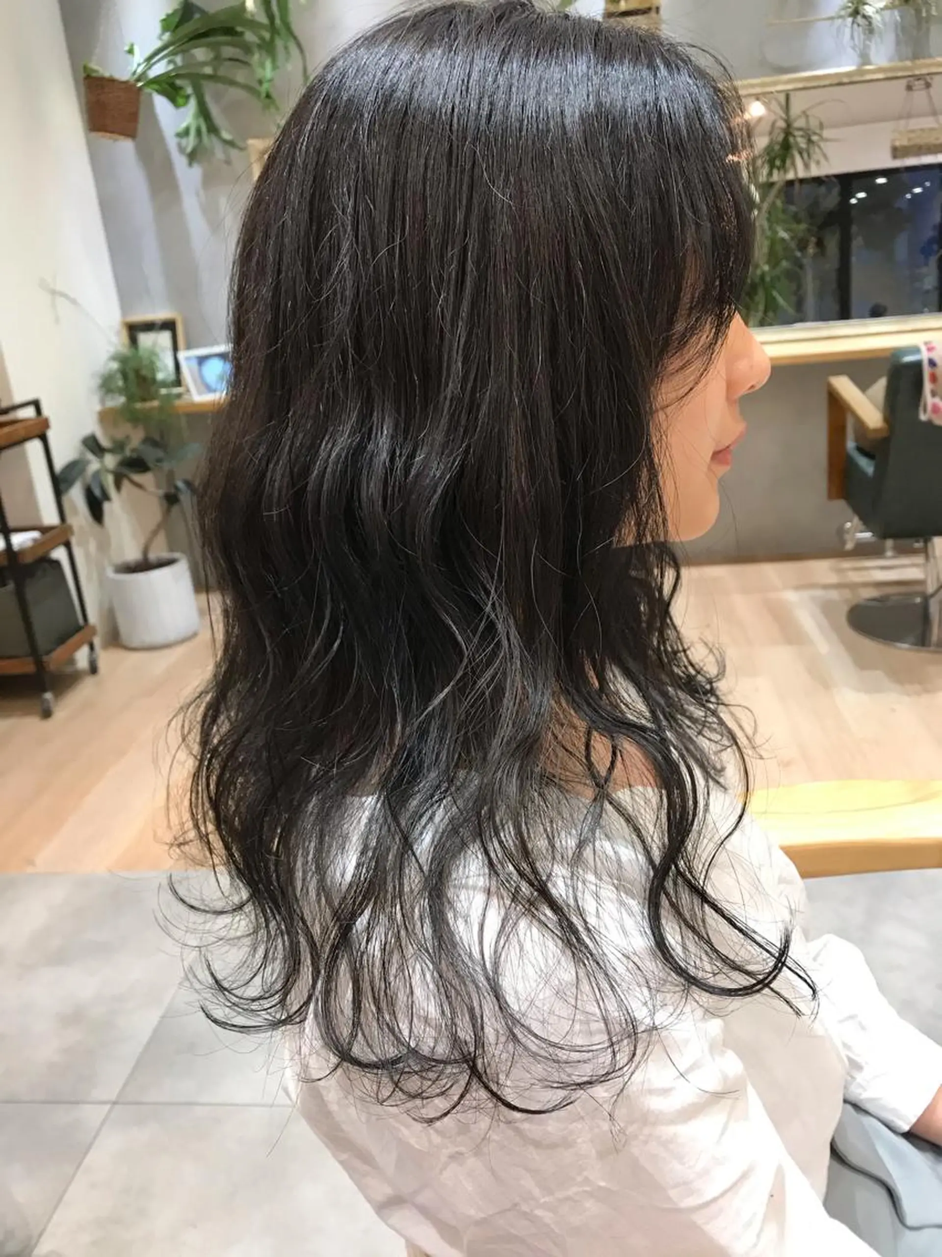 ロング 河田 海陽のヘアスタイル