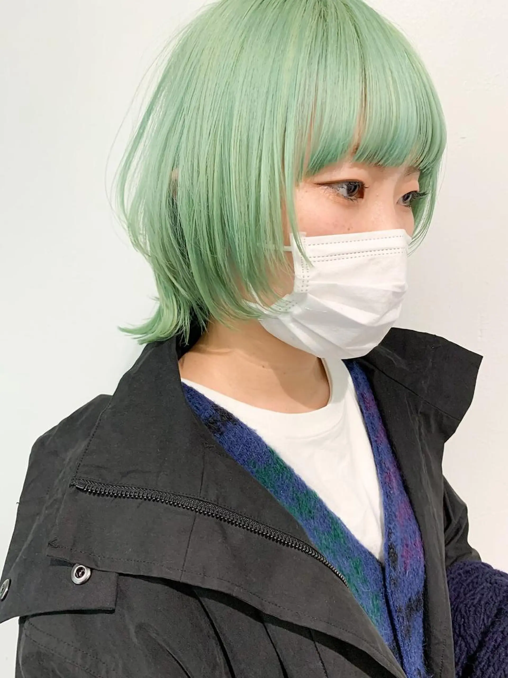 ショート カラー バレイヤージュ ブリーチ ケアブリーチ デザインカラー ダブルカラー スパイラルパーマ 🌐hina⭐️のヘアスタイル
