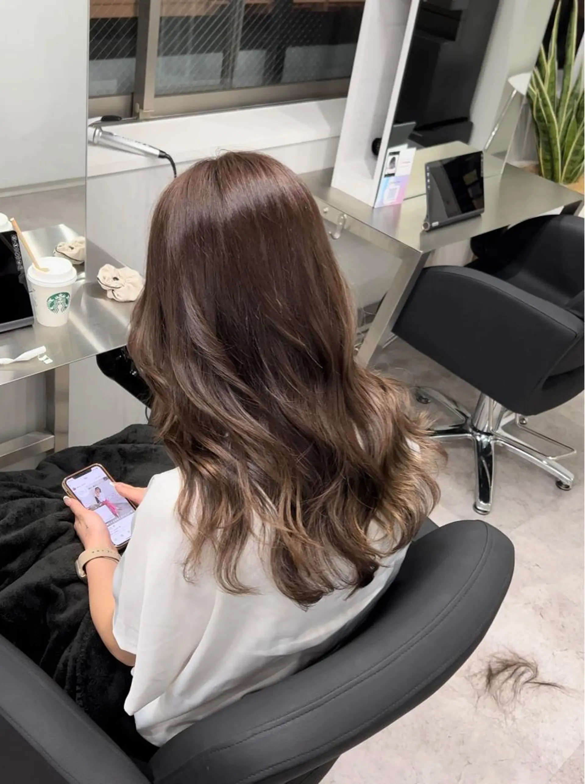 ロング カット トリートメント 🫧髪質改善 講師🫧🍎幹細胞のヘアスタイル