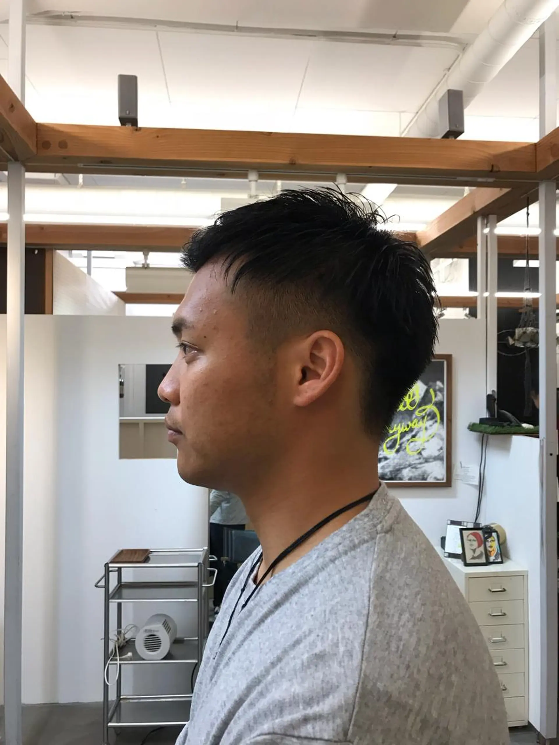 ショート メンズ ツーブロック 刈り上げ 門田 晴佳の眉毛・アイブロウイメージ