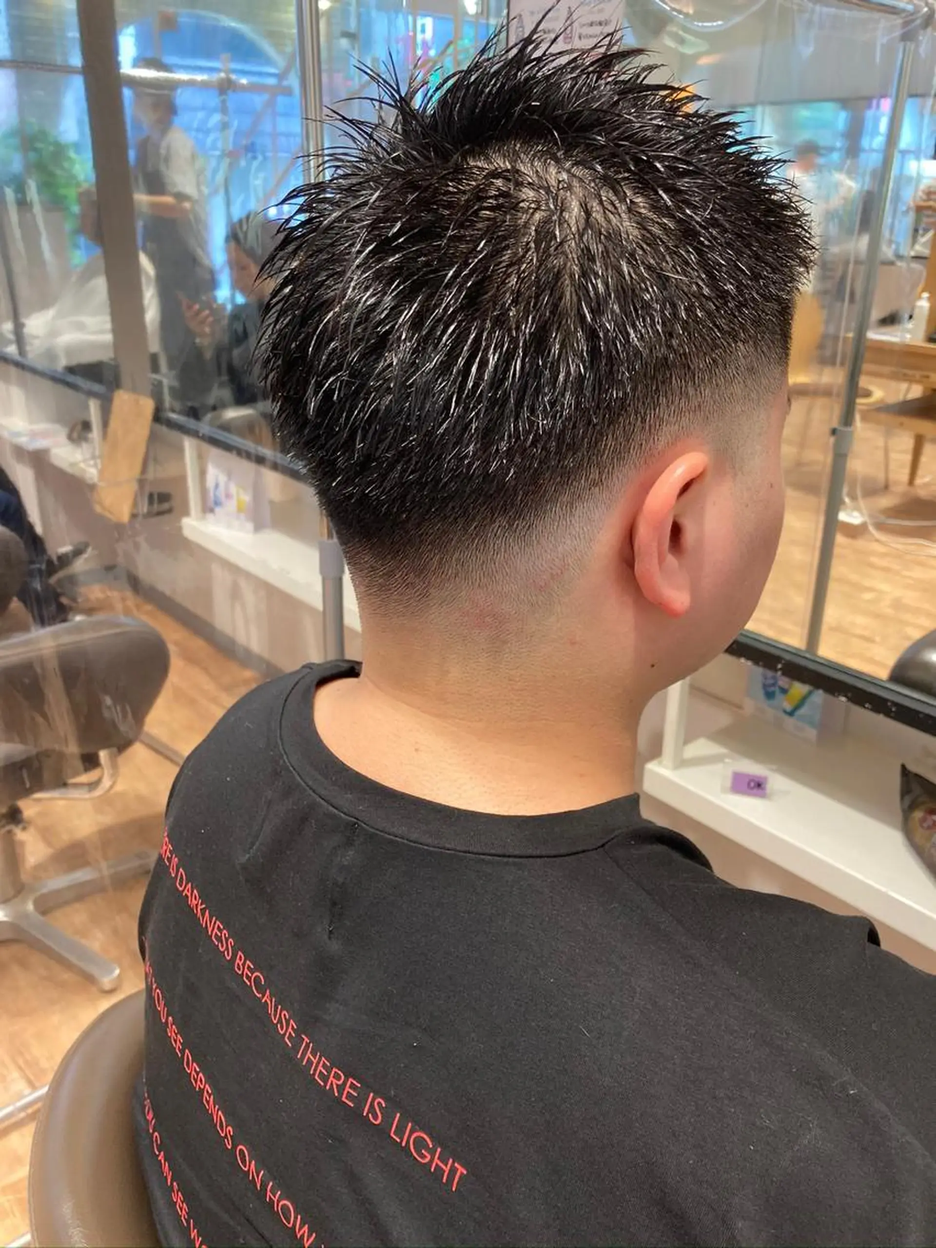 ショート メンズ フェードカット スキンフェード カット メンズ特化 TAKUYAのヘアスタイル