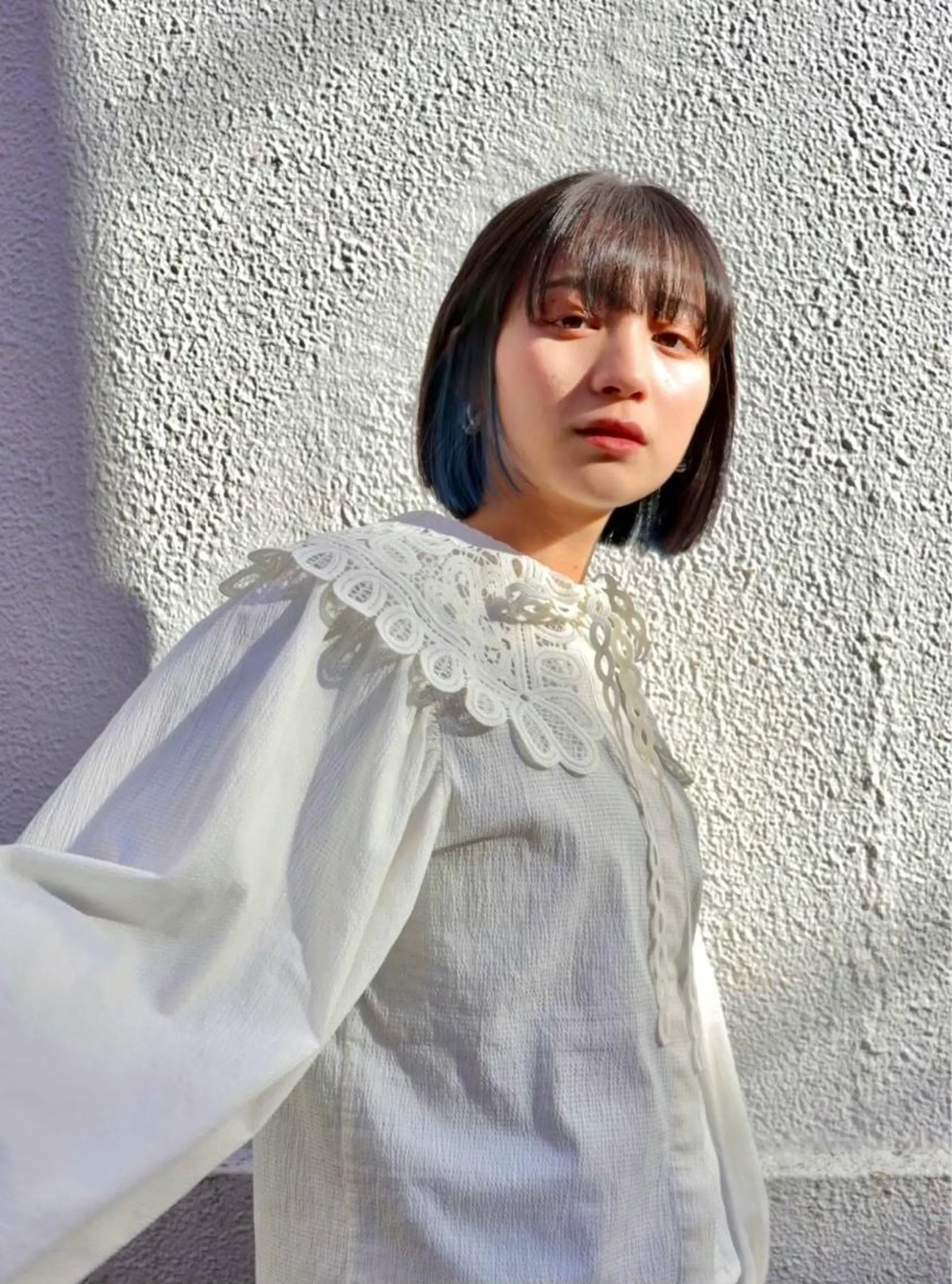 ミディアム カラー/レイヤー/ 髪質改善/PAAQのヘアスタイル