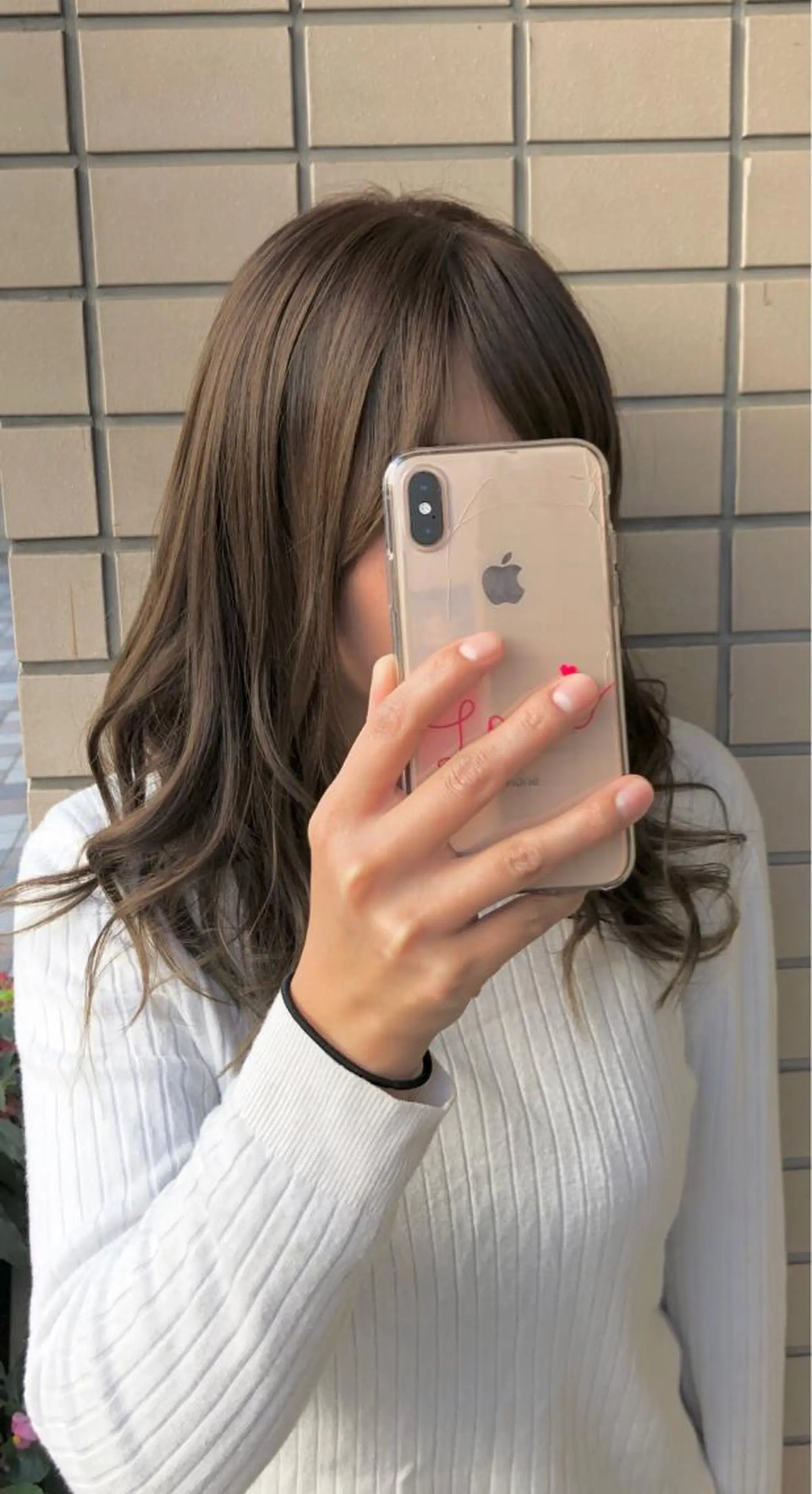 ミディアム キノシタ ナオユキのヘアスタイル