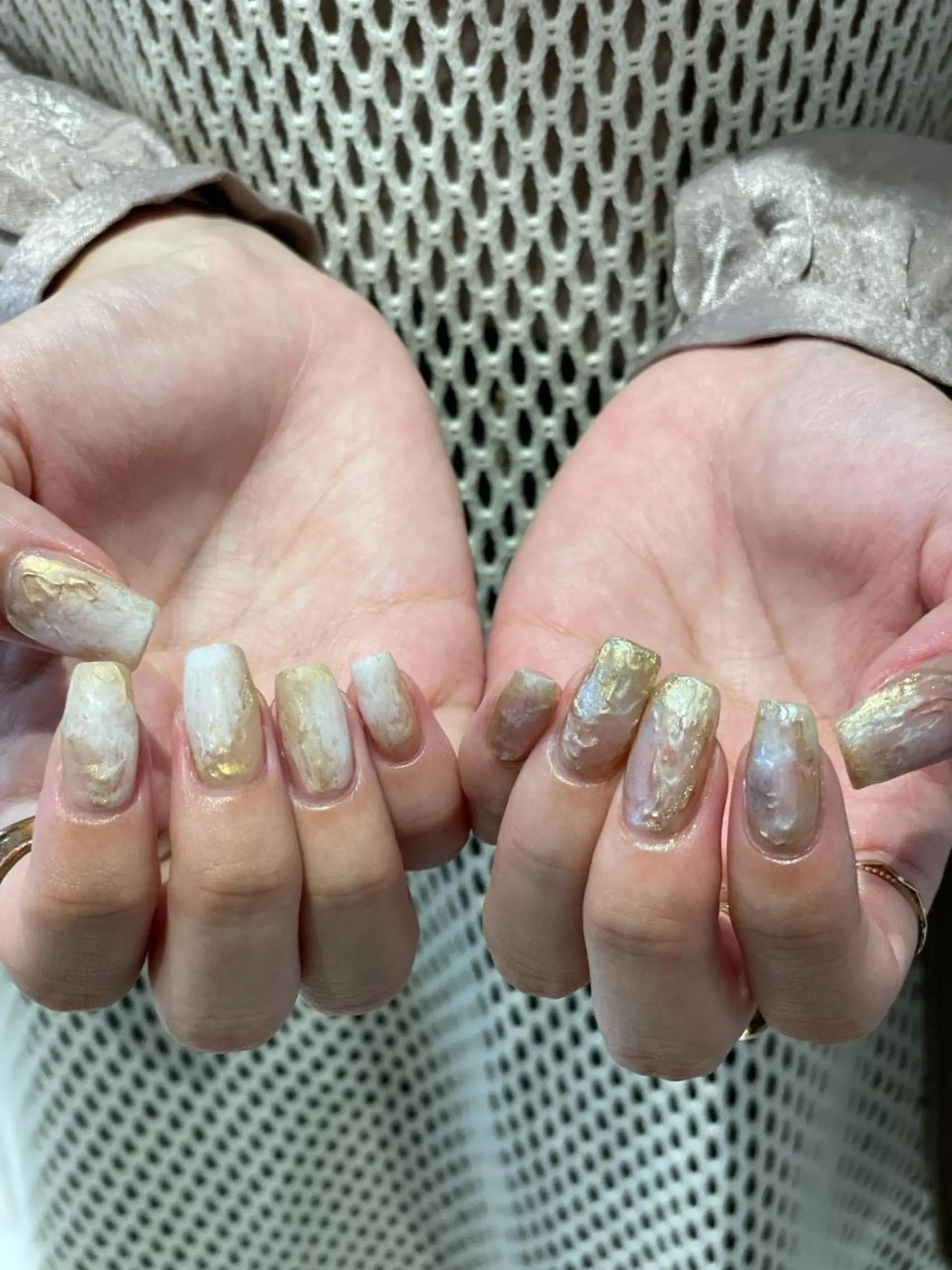 カラー ネイル ハンドネイル 【淡色color/ nail】maikoのネイルデザイン