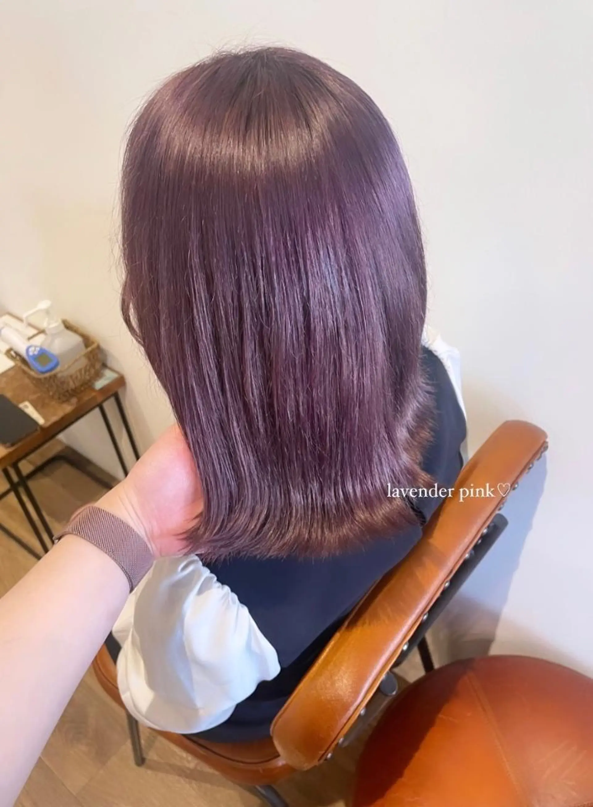 セミロング カラー パーマ ヘアアレンジ キッズ ネイル マツエク・マツパ アイブロウ 眉カラー himawari♡ 柔らかいカラーのヘアスタイル