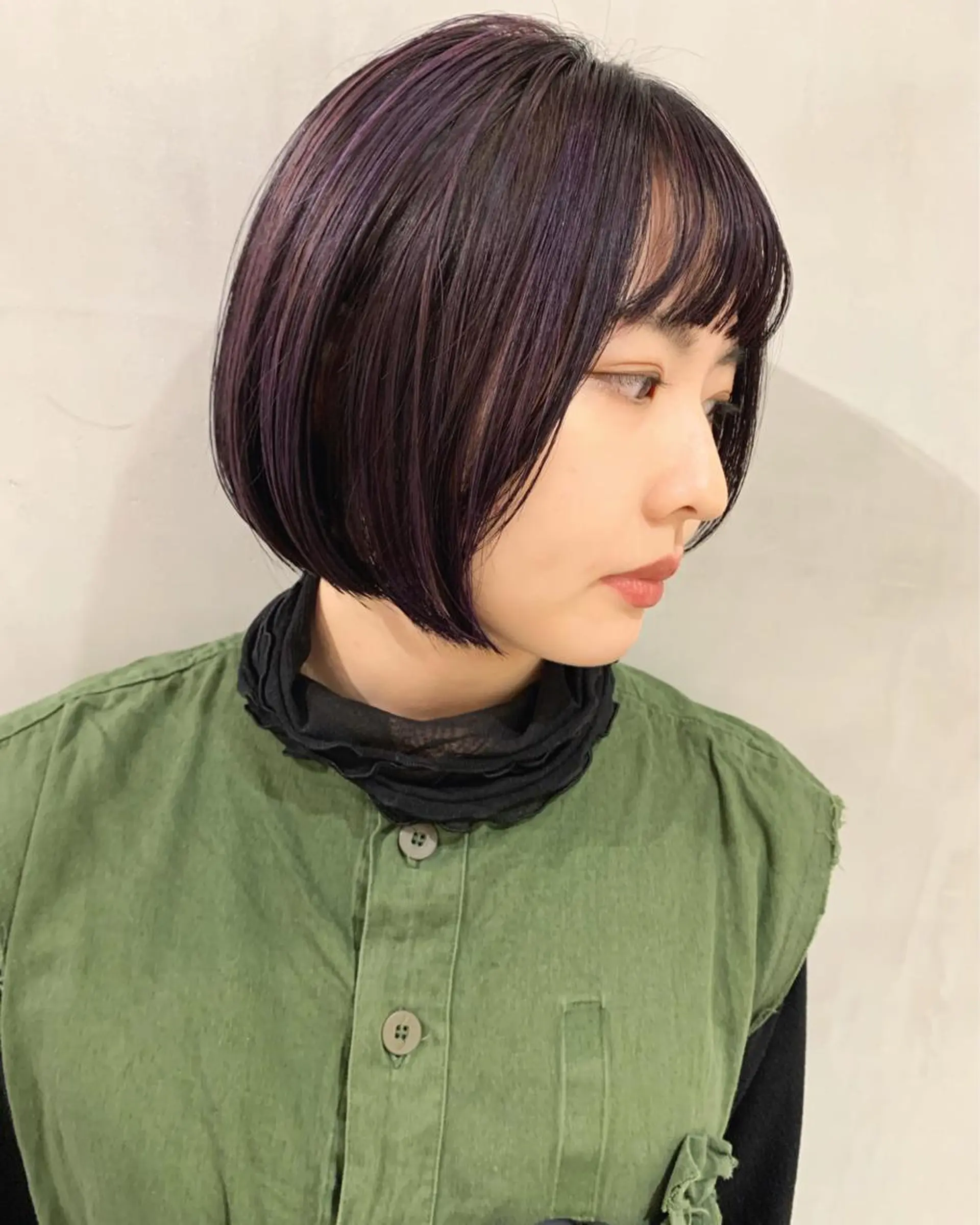 ショート カラー 優 作のヘアスタイル