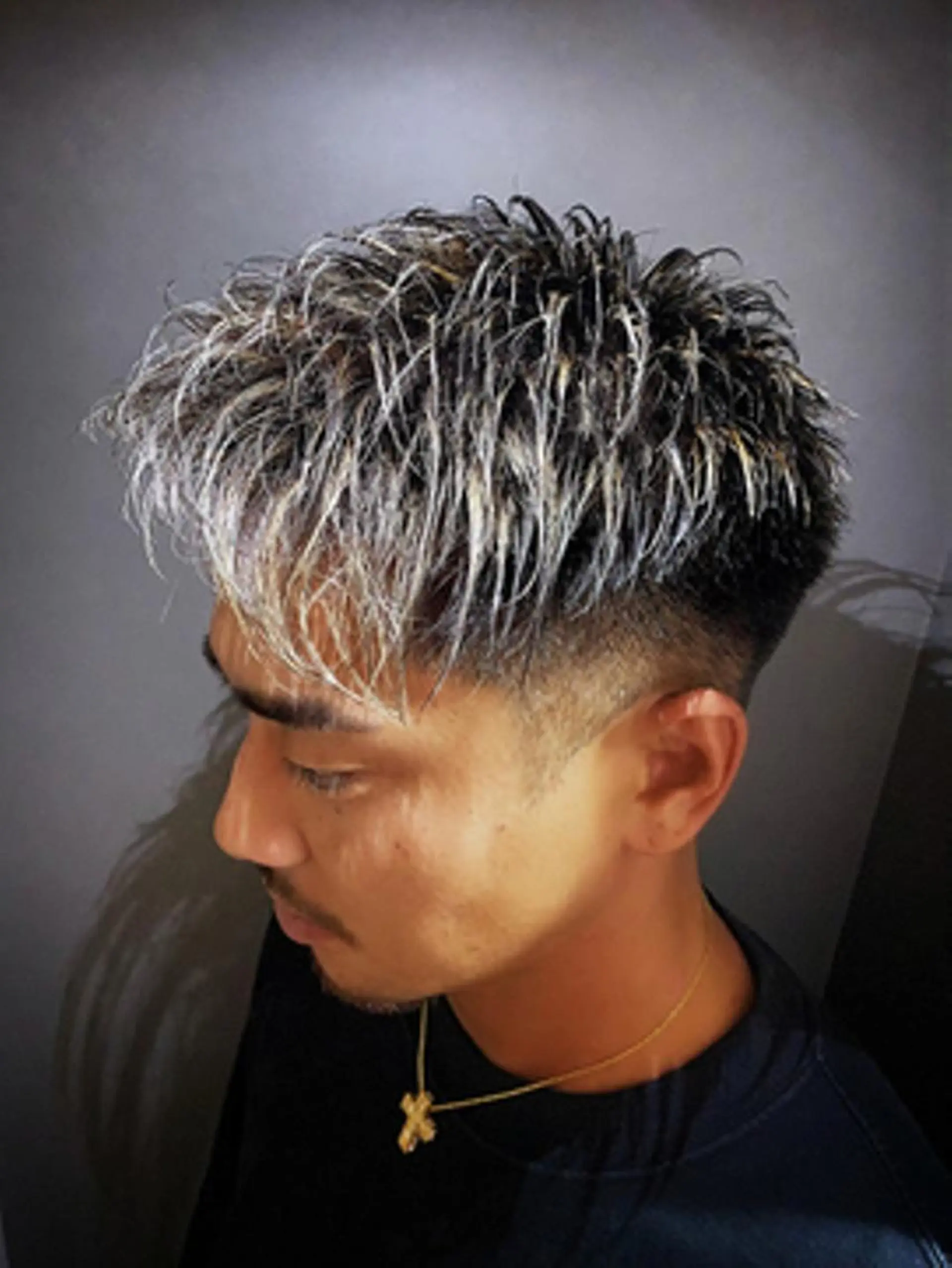 メンズ メンズハイライト NYLON所属・TopStylist ⭐️HIKARU⭐️のヘアスタイル