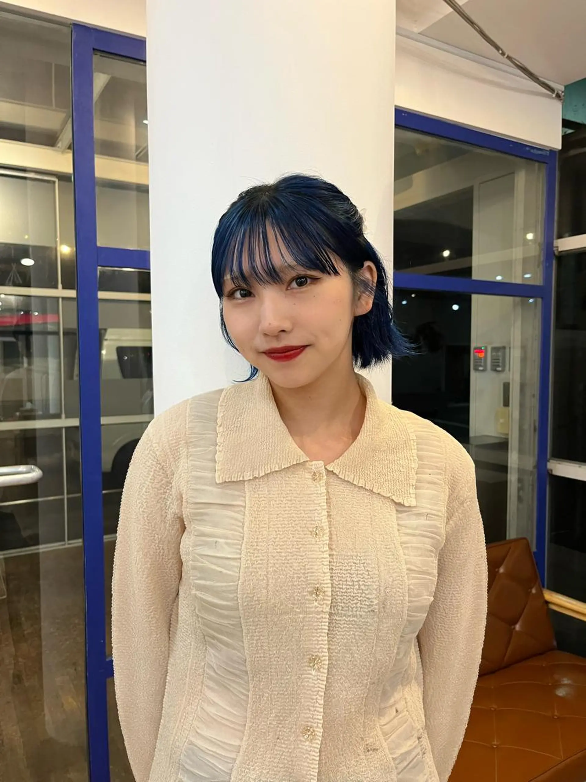 ミディアム カラー eddie所属・Kanoe /モデル募集中のヘアスタイル