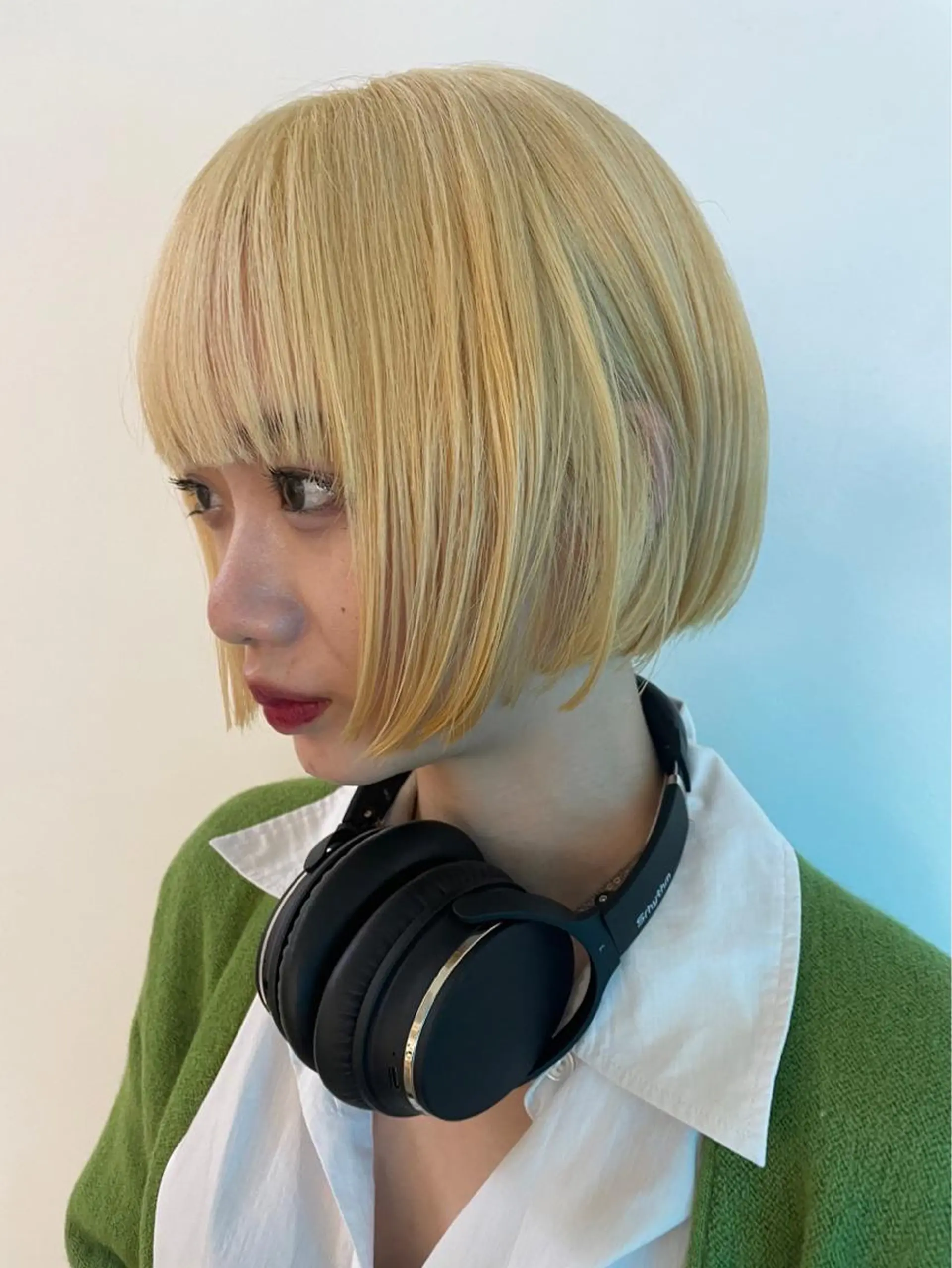 ショート カラー ヘアアレンジ ハイトーン特化 pepe🎀のヘアスタイル