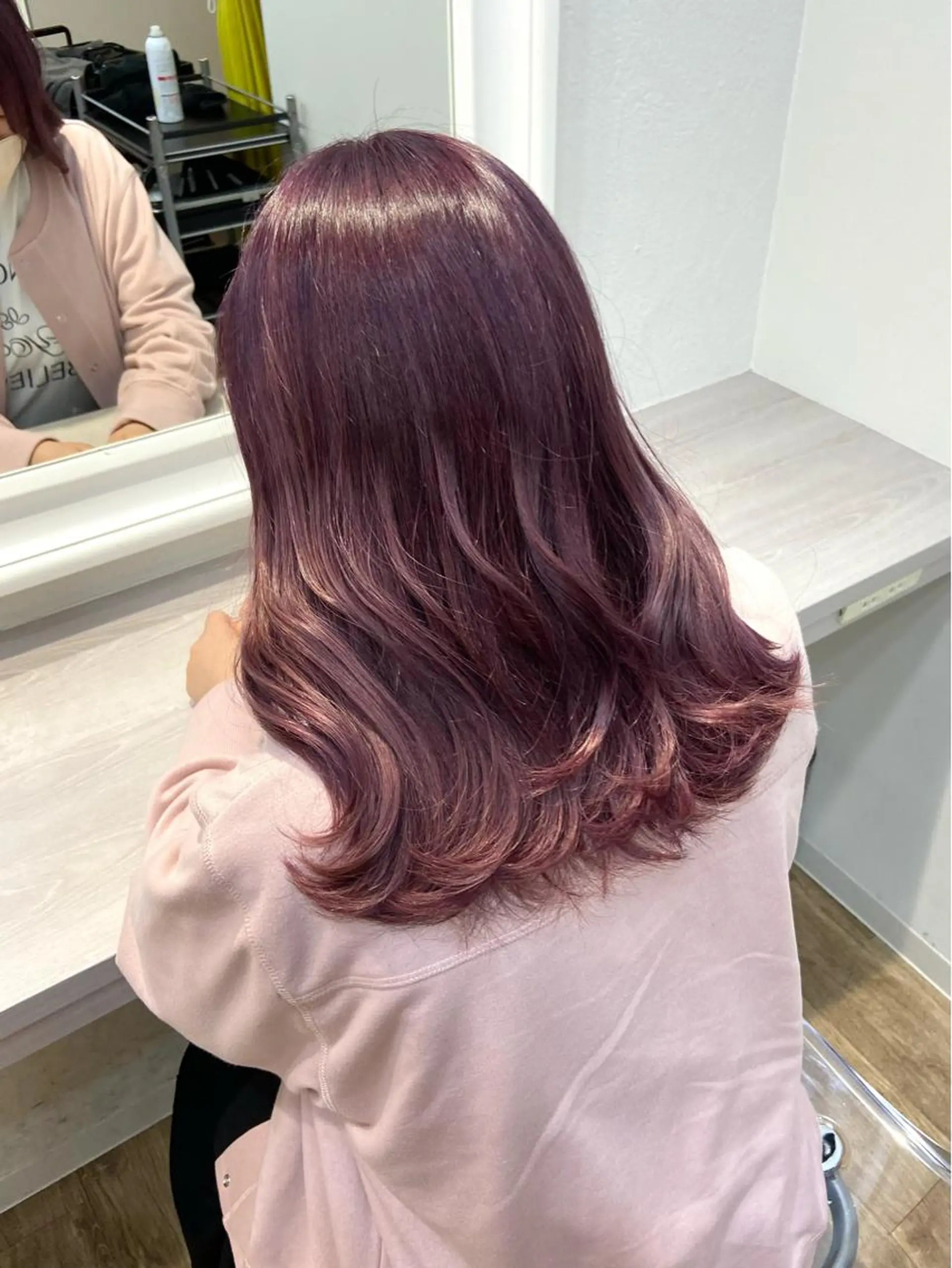ミディアム カラー ベージュカラー ブリーチ ケアブリーチ 透明感カラー ダブルカラー mai 🥀 パーマモデル募集🌀のヘアスタイル