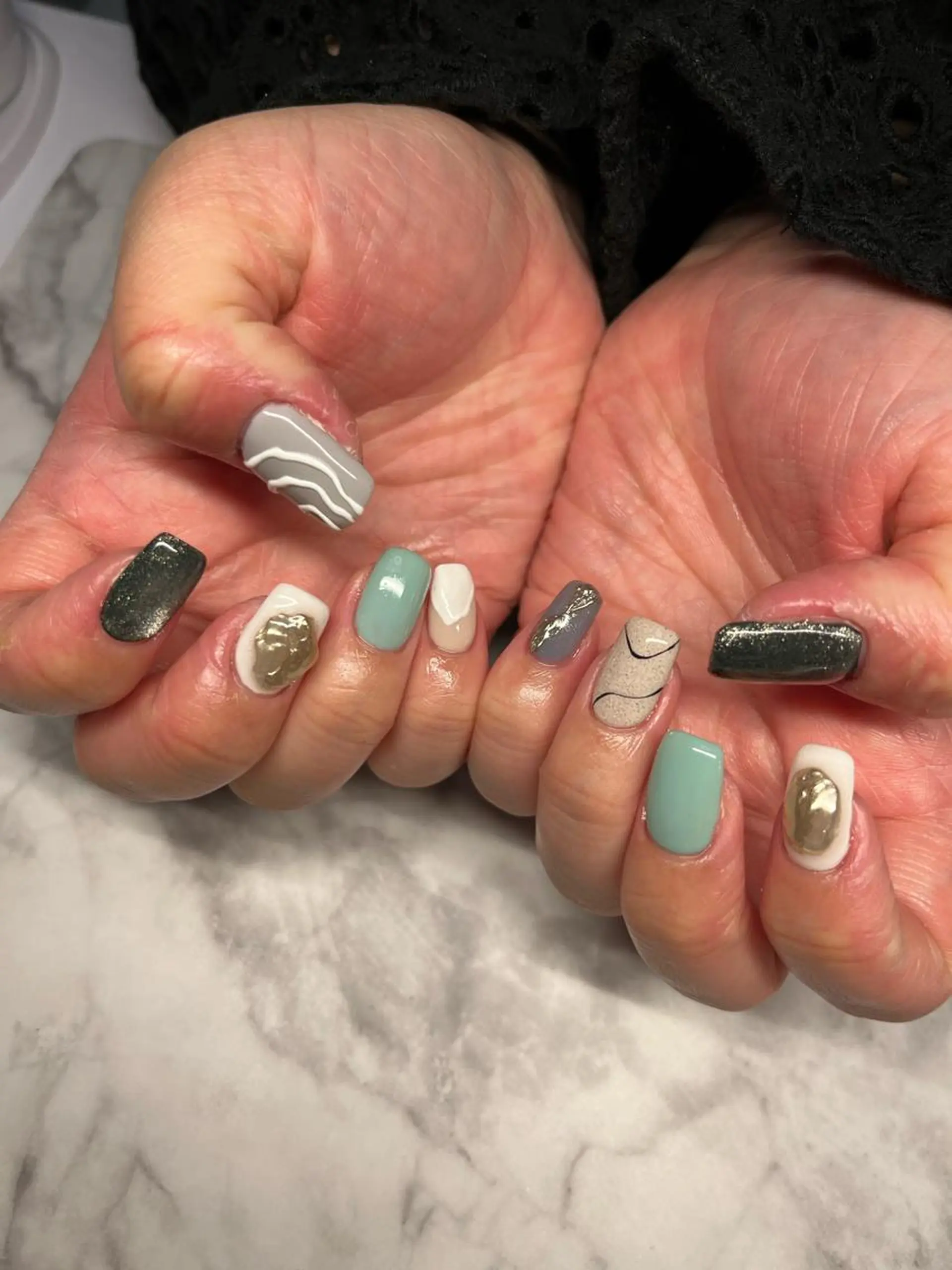 ネイル 持ち込み 587nail *のネイルデザイン