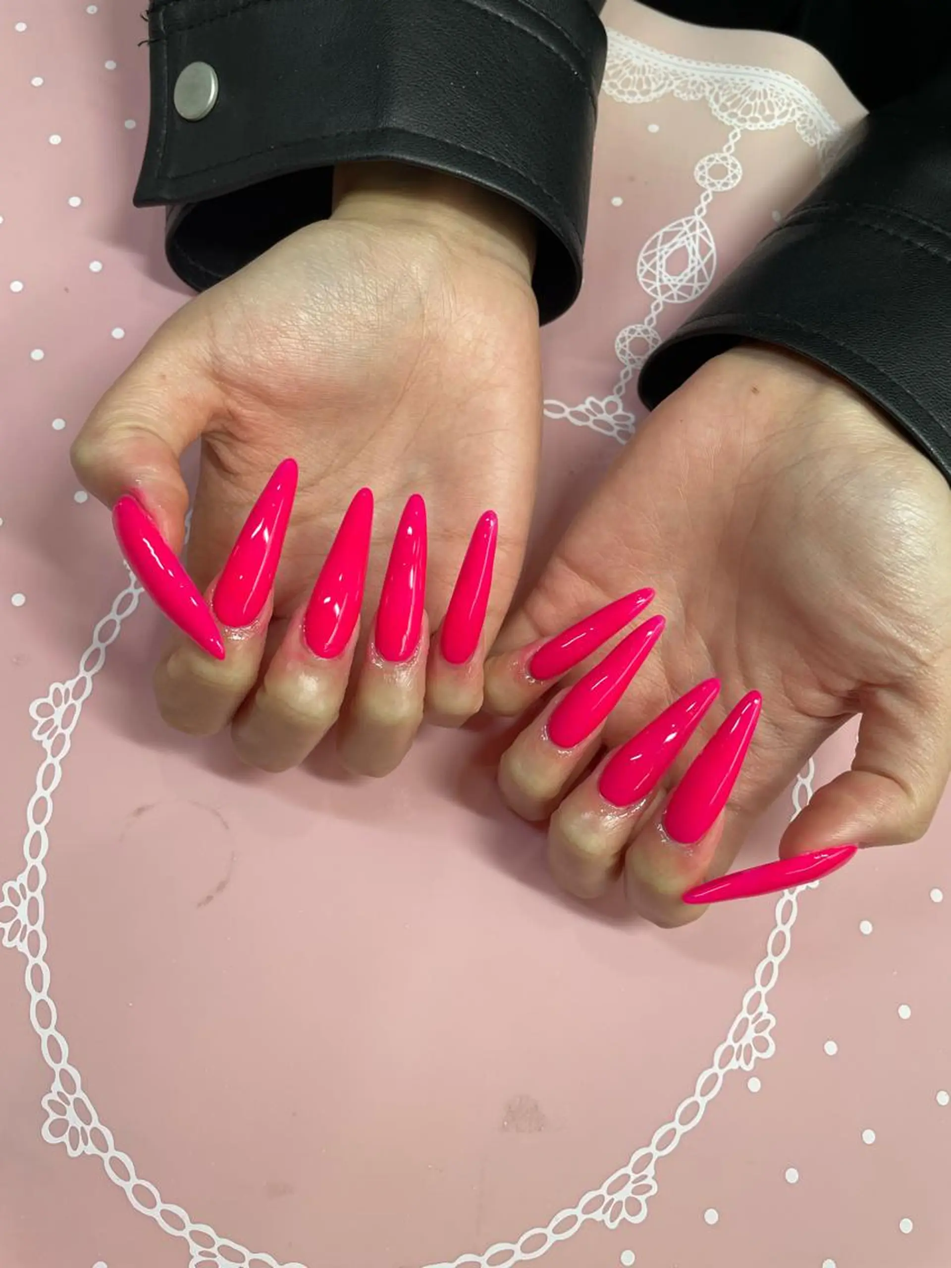 ロング ネイル ハンドネイル 《LB》ラブリエ Nail&eyeのマツエク・マツパデザイン