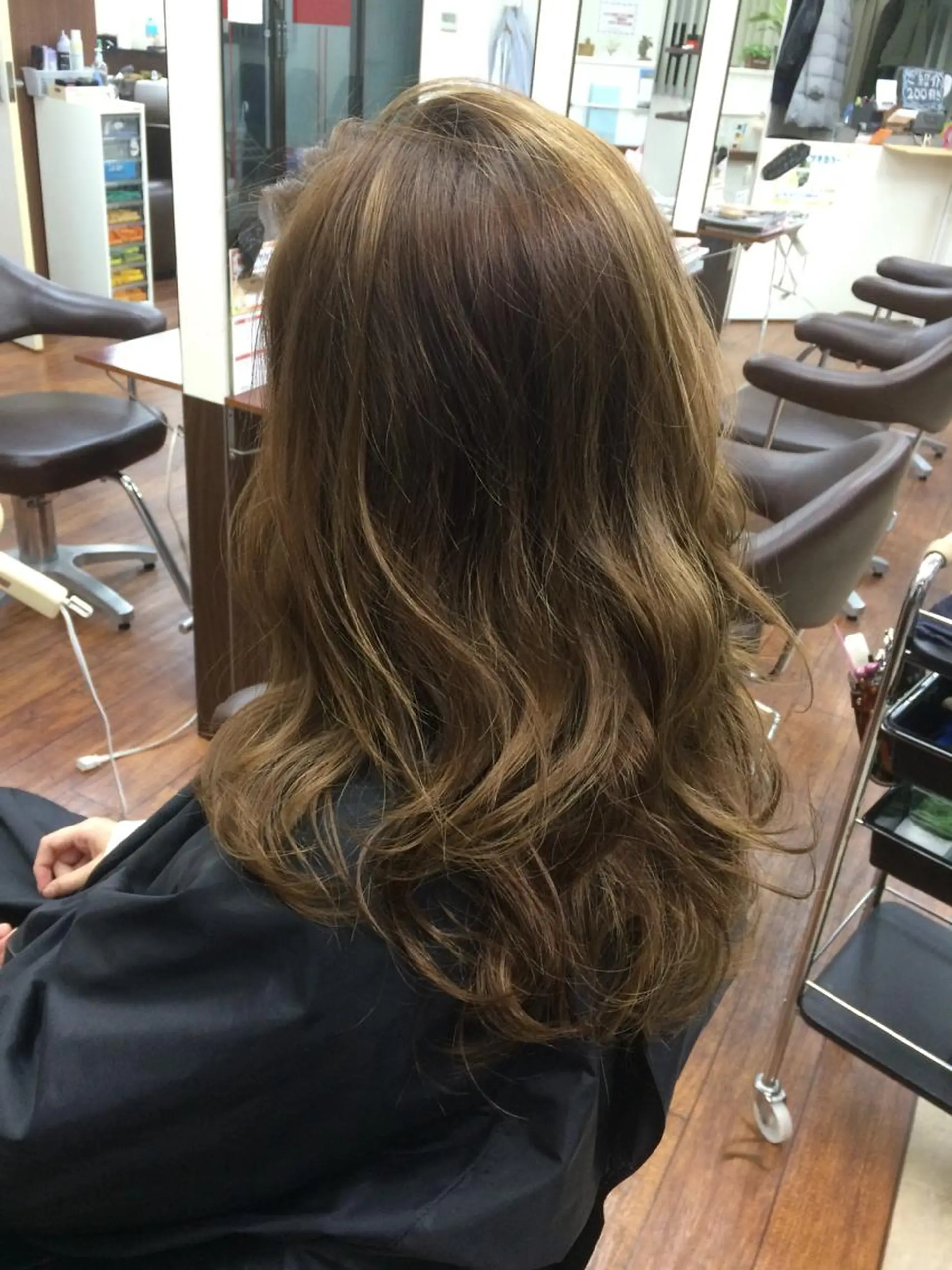 ロング カラー グレージュ ハイライトカラー ハイライト カット トリートメント AN'TIA小作所属・AN'TIA小作代表 ⭐︎kazuma⭐︎のヘアスタイル