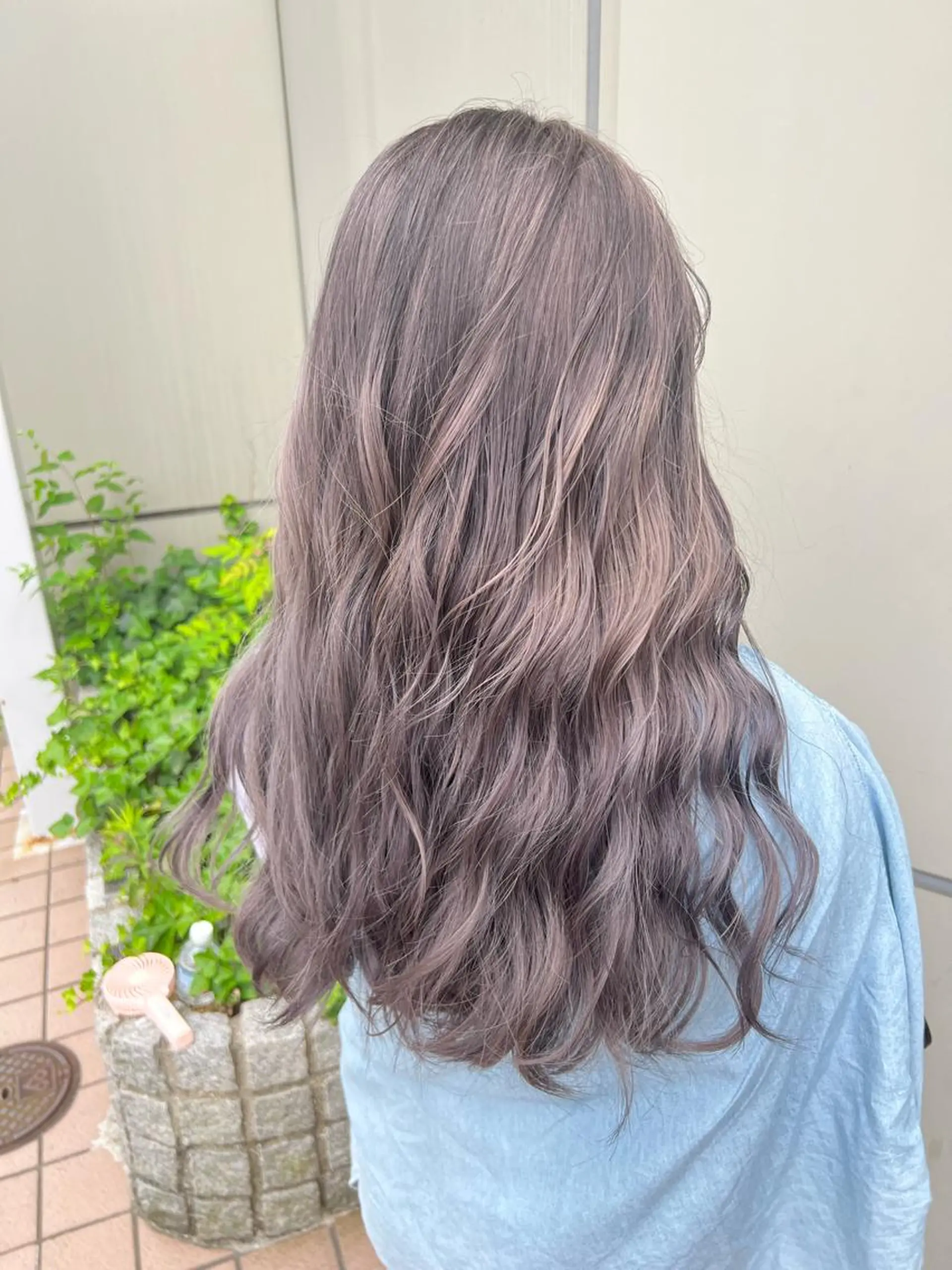 カラー グラデーションカラー シルバー DAYS 2nd 久木山湧也のヘアスタイル