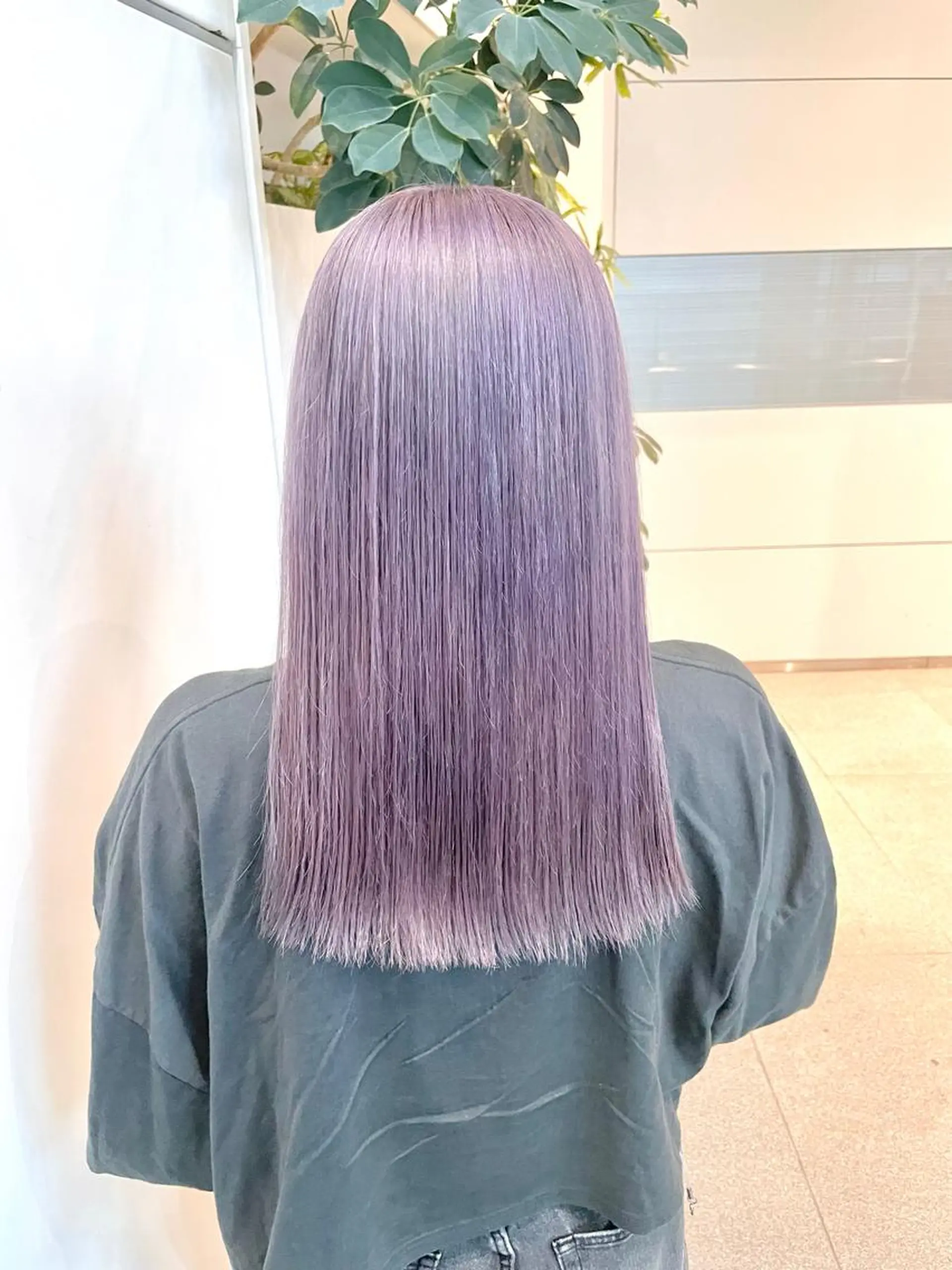 ミディアム ヘアカラー トリートメント 完全個室サロン💐 代表取締役💐梶谷のヘアスタイル