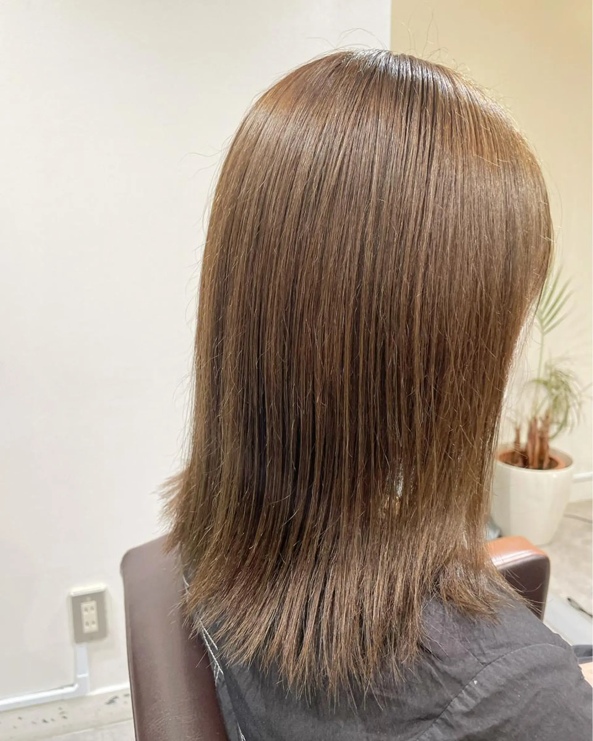 ミディアム 髪質改善/艶カラー 🤍mizueのヘアスタイル