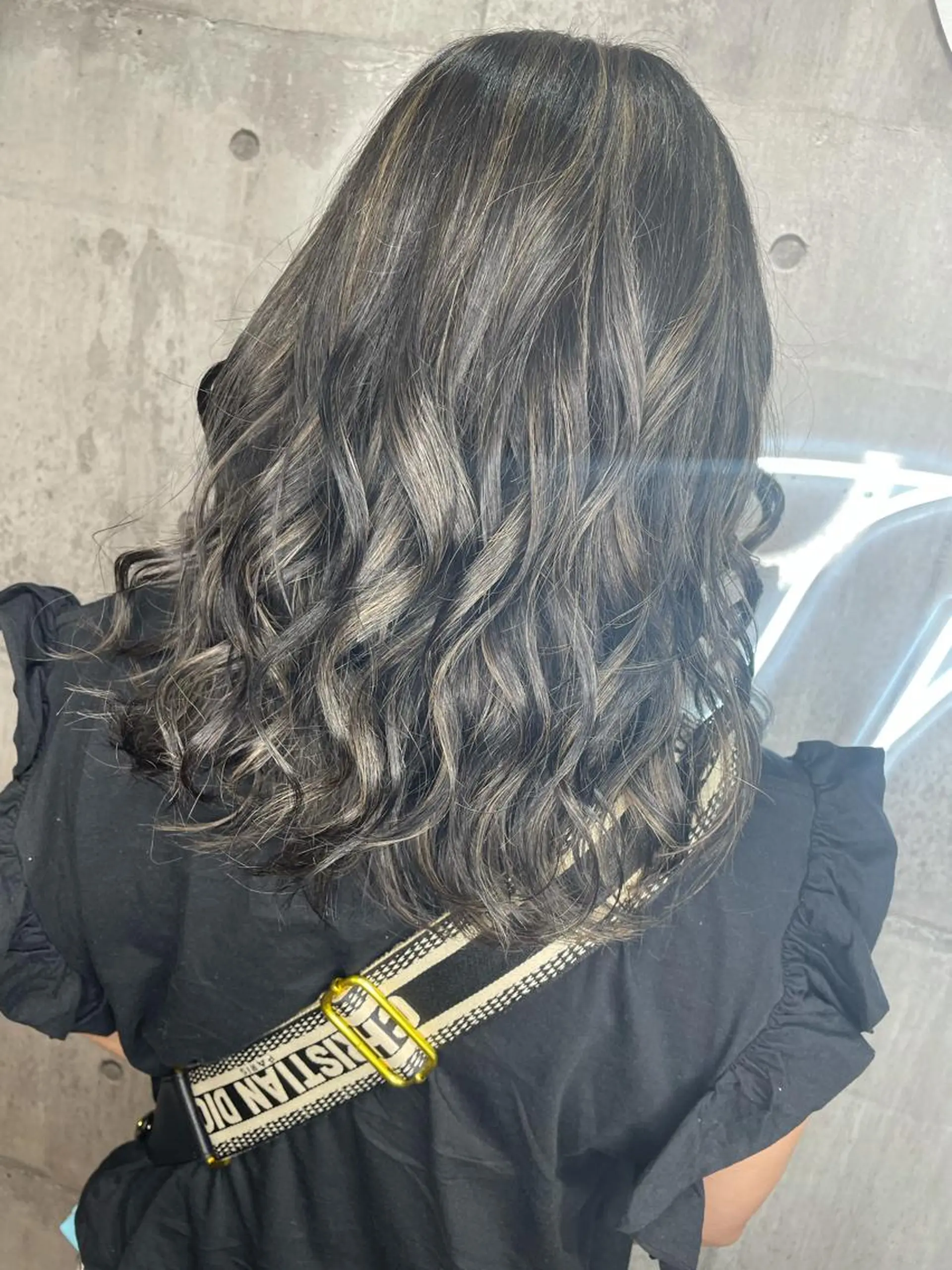 ミディアム カラー パーマ ヘアアレンジ メンズ キッズ ネイル マツエク・マツパ シールエクステ ミディアムパーマ メンズバレイヤージュ メンズハイライト メンズインナーカラー 新越駅から1分 肥高　壮汰のヘアスタイル