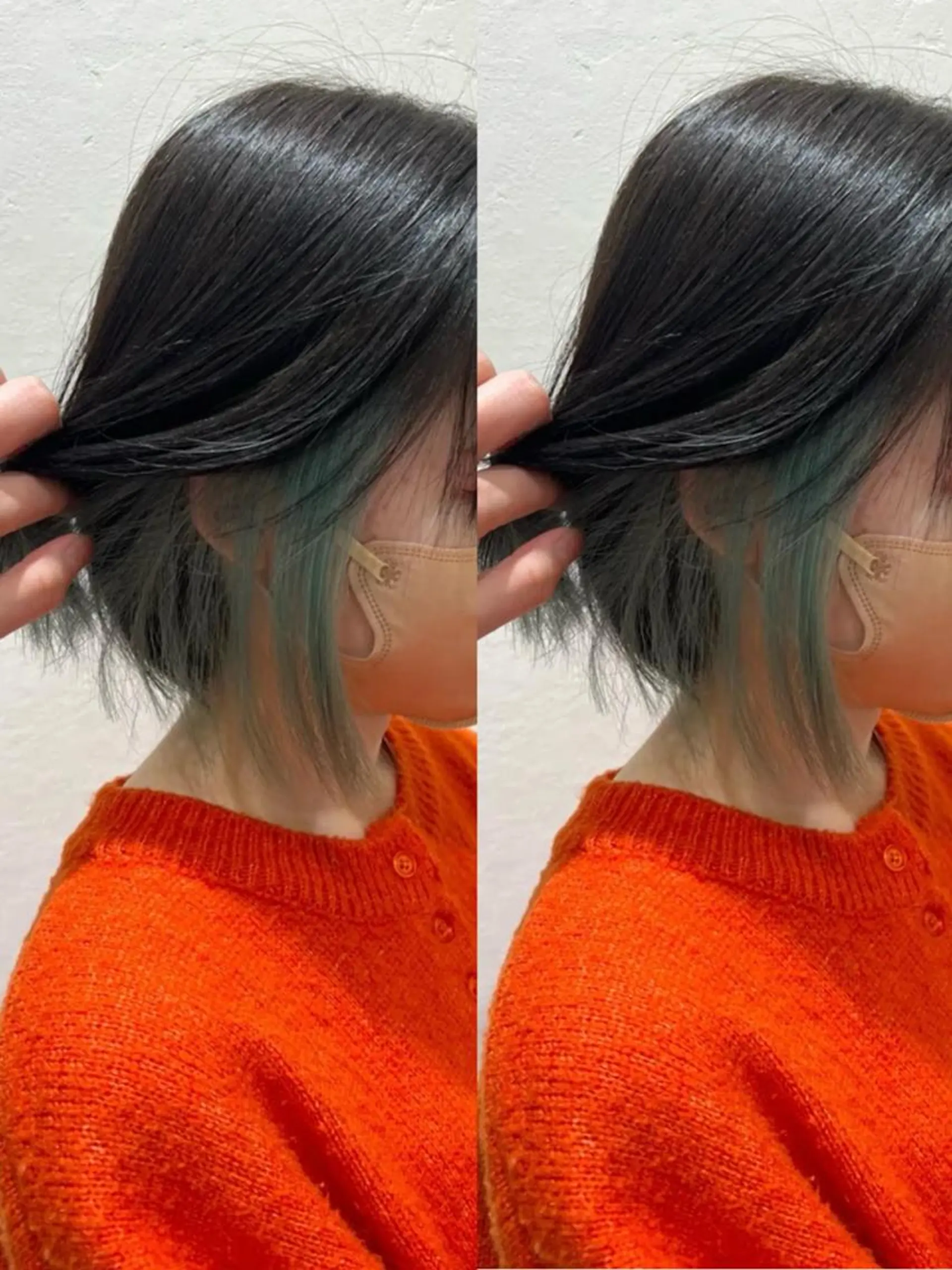 ショート 顔周りカット TELA HAIRのヘアスタイル