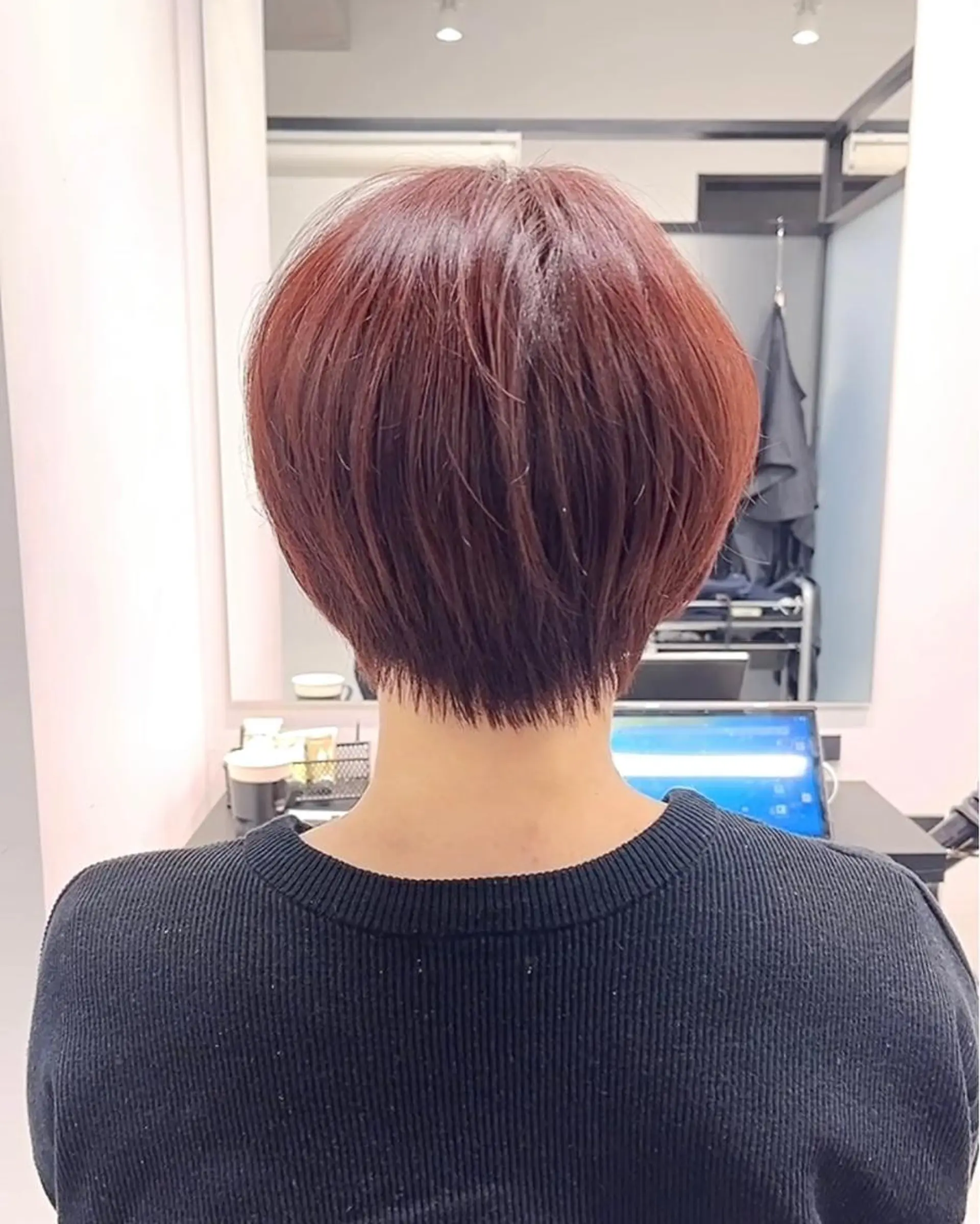 ショート ショートヘア、ボブ こやさん　コヤマのヘアスタイル