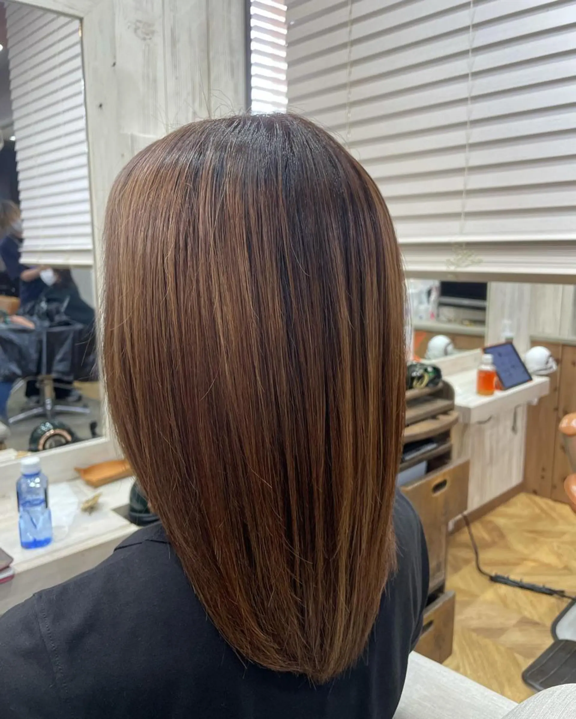 カラー パーマ ヘアアレンジ メンズ キッズ ネイル マツエク・マツパ Saffyハリウッド トリートメント◎のヘアスタイル