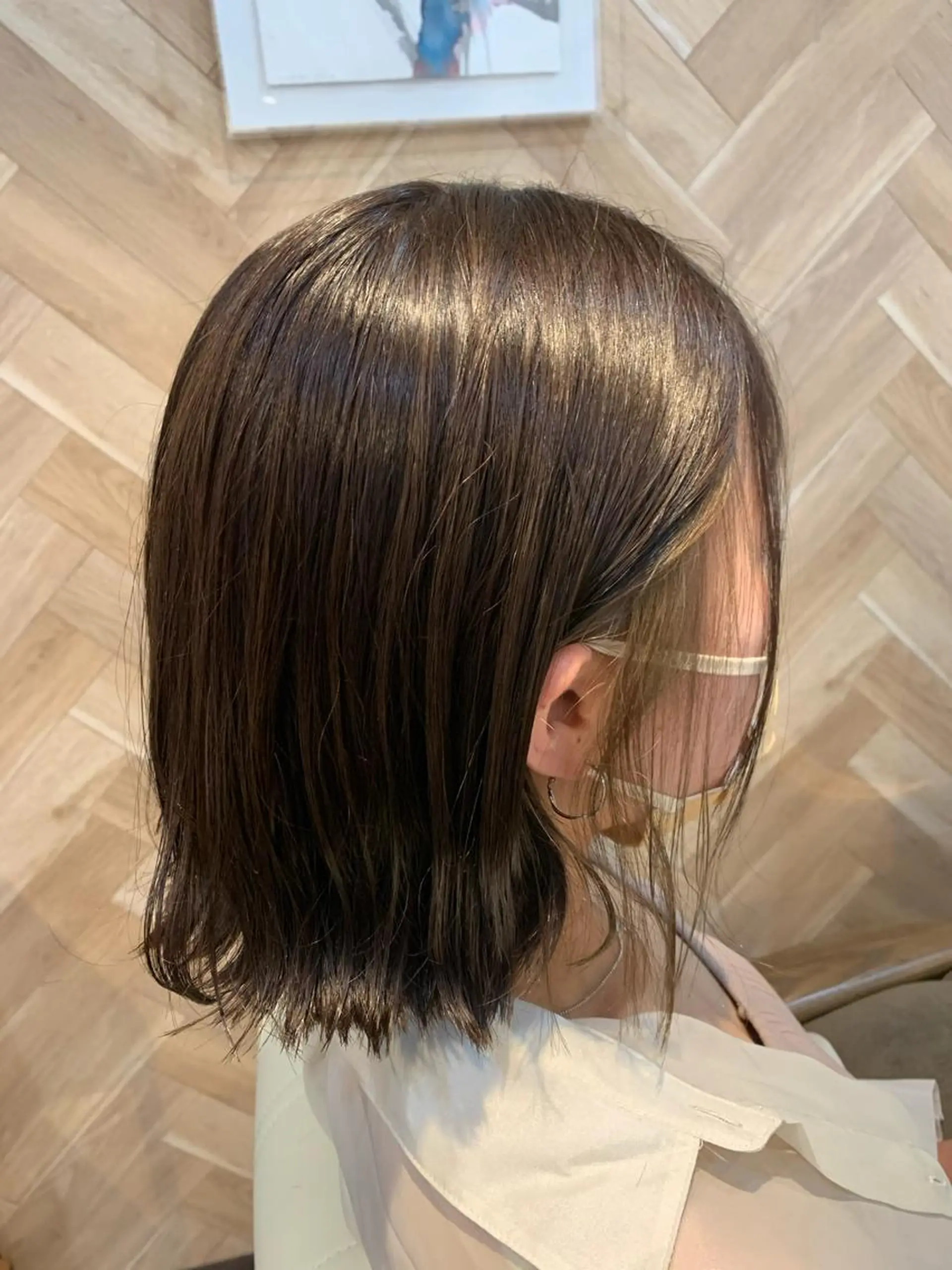 ミディアム カラー ヘアカラー 高橋 奈津沙のヘアスタイル