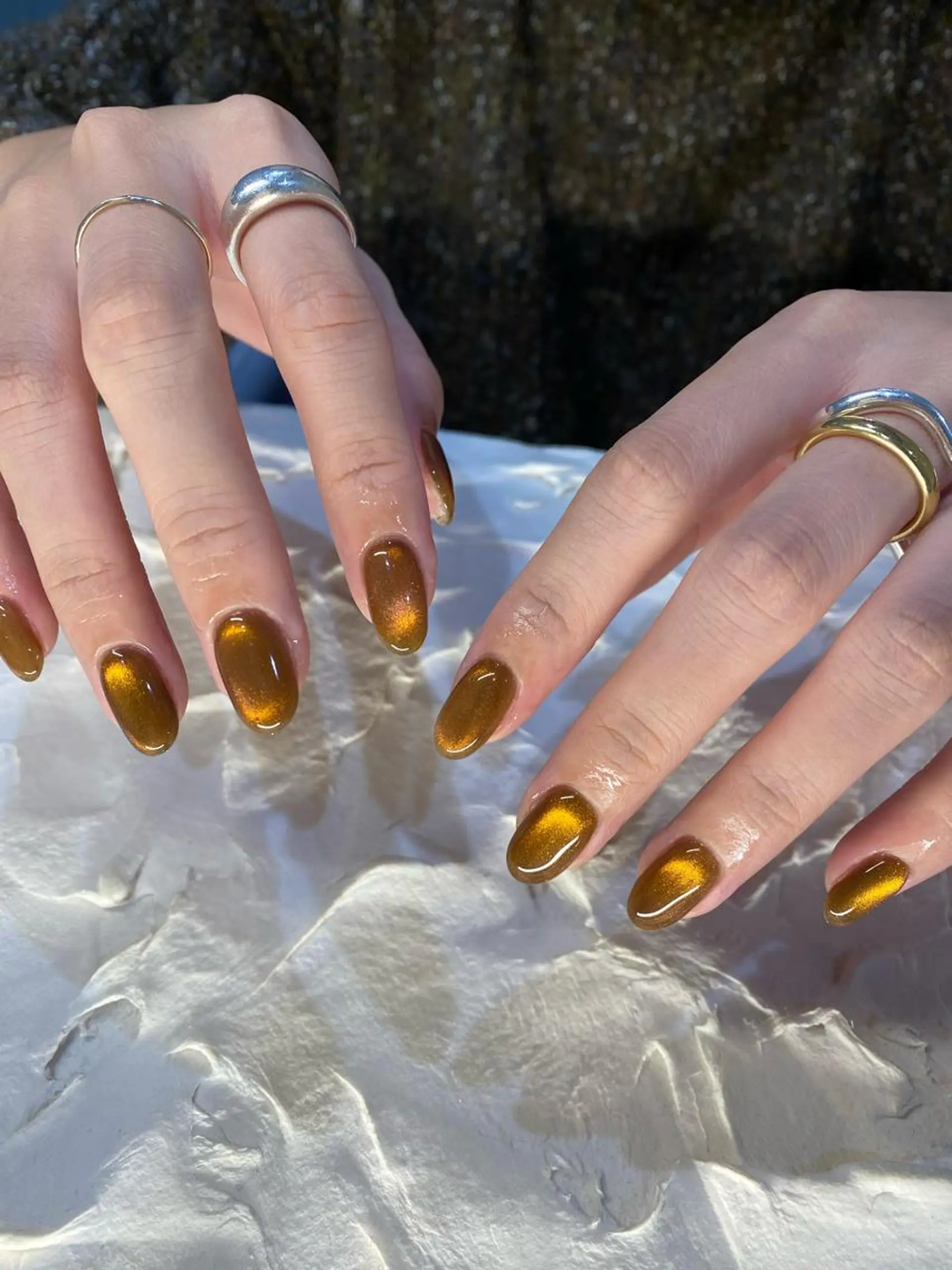 ネイル マグネットネイル ハンドネイル nail salon eve...のネイルデザイン
