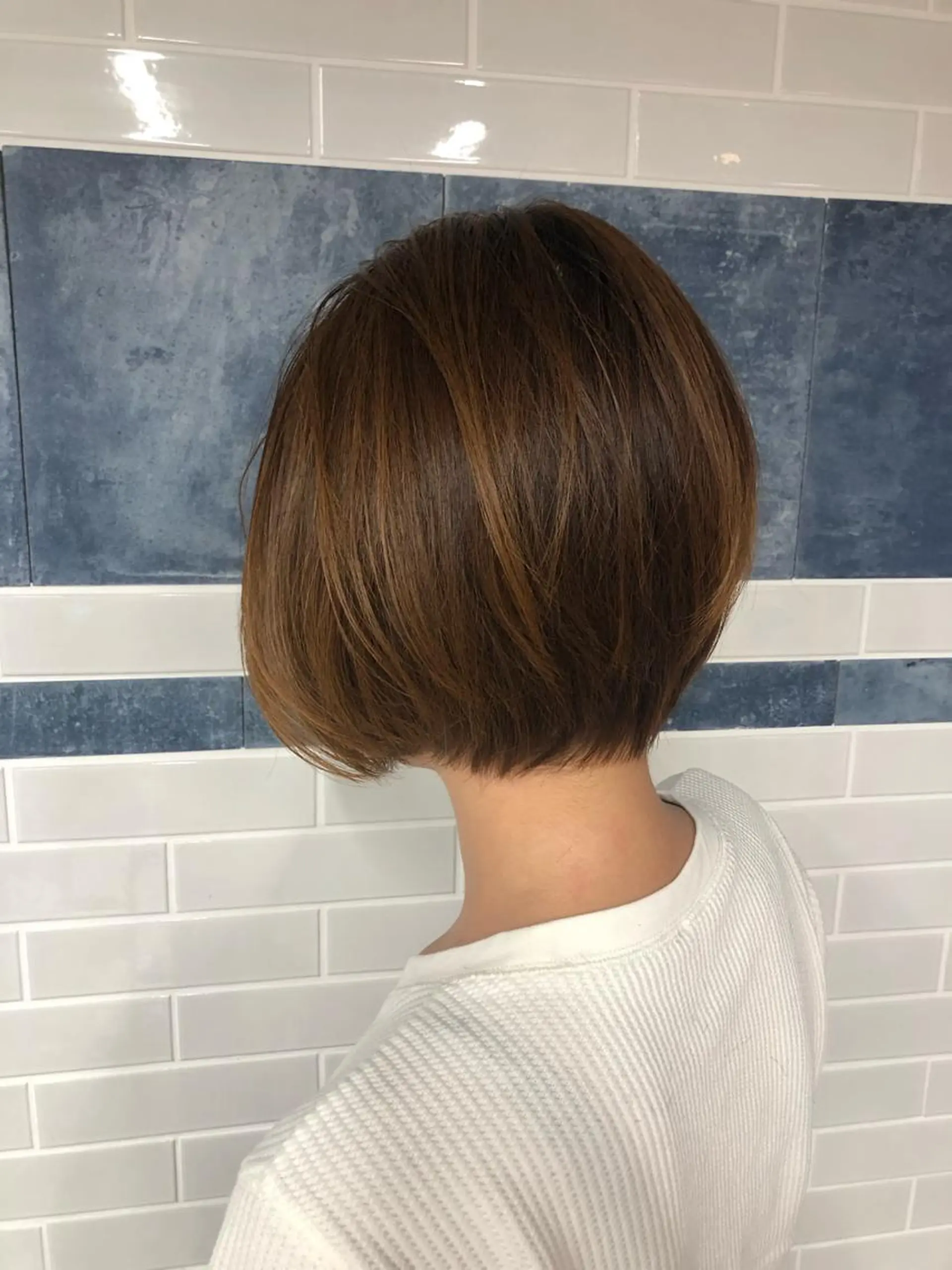 ミディアム 西畑 nishihataのヘアスタイル
