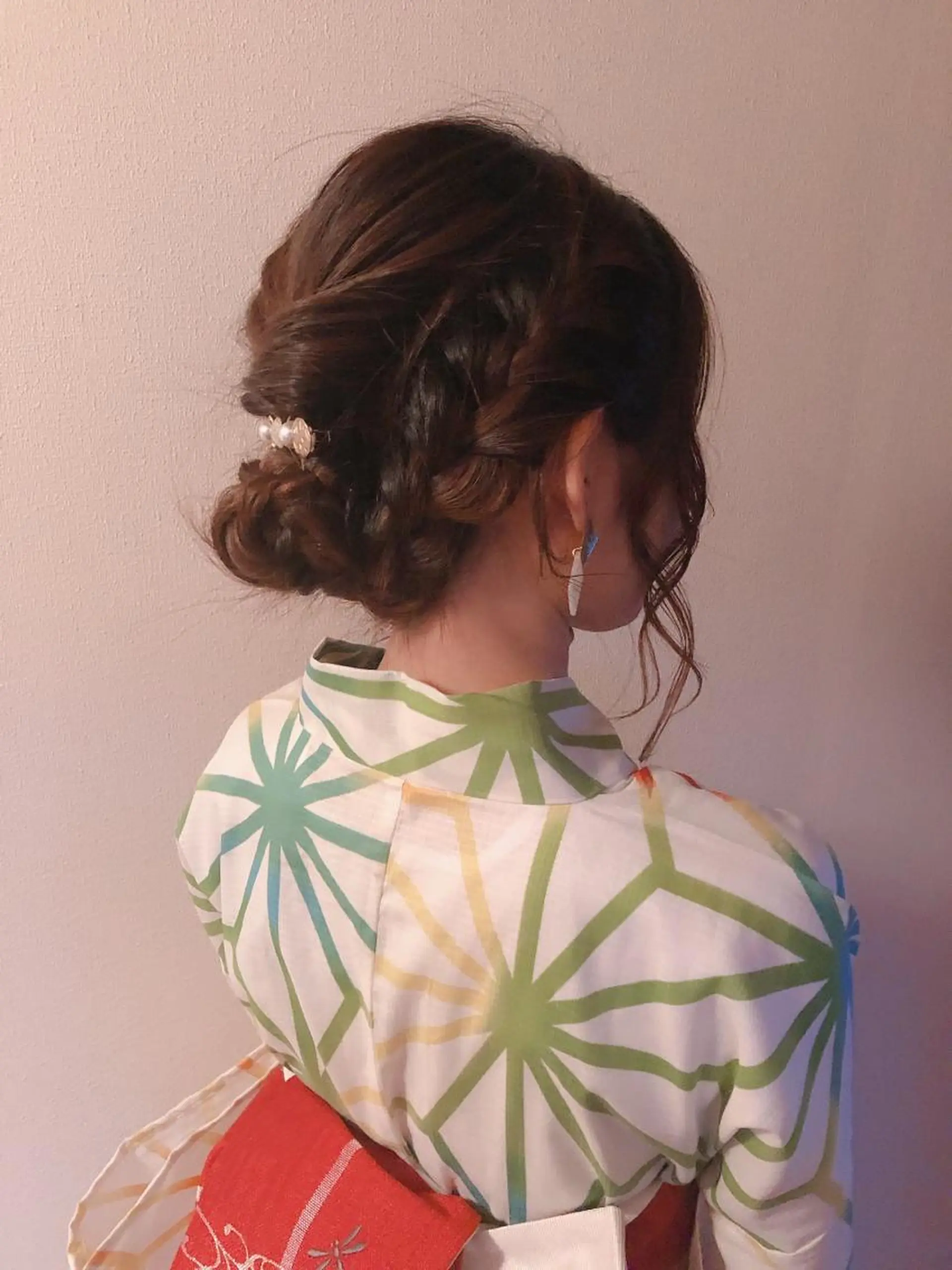 セミロング ヘアアレンジ KANGOLSALON 富山セントラル所属・松井 亜美のヘアスタイル