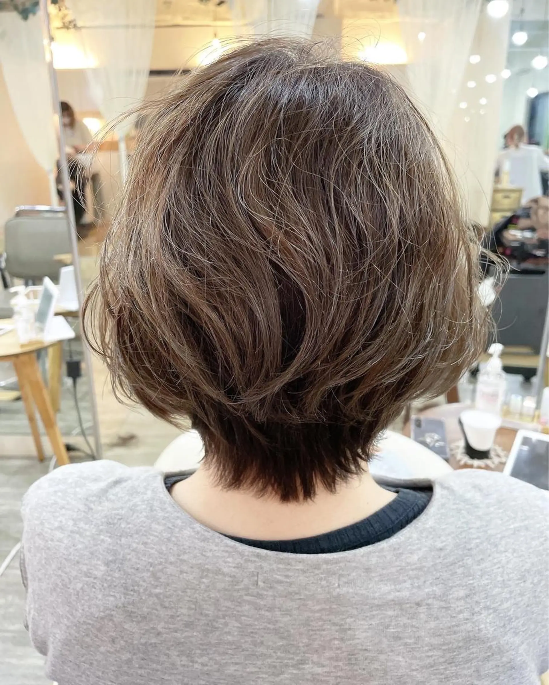 ショート カラー ショートヘア カット ヘアカラー ニュアンスデザイン✄ YOU♡のヘアスタイル