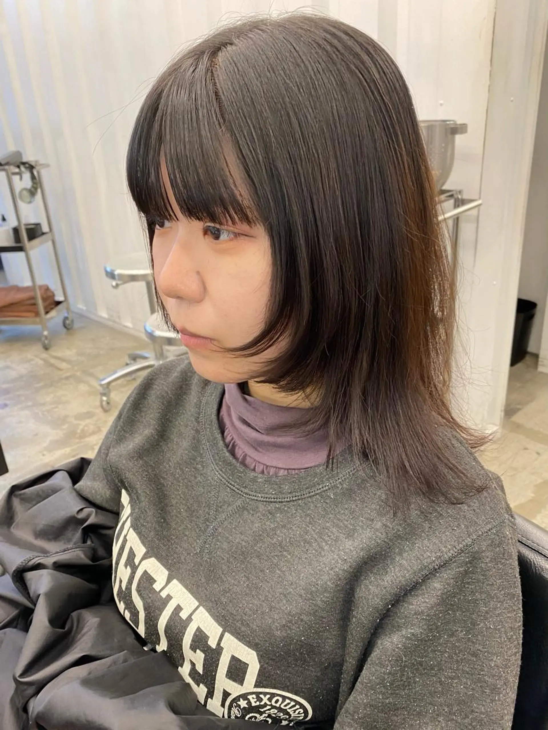 ミディアム ミディアムレイヤー レイヤーカット カット ［似合わせヘア］ ✂︎OGURO✂︎のヘアスタイル