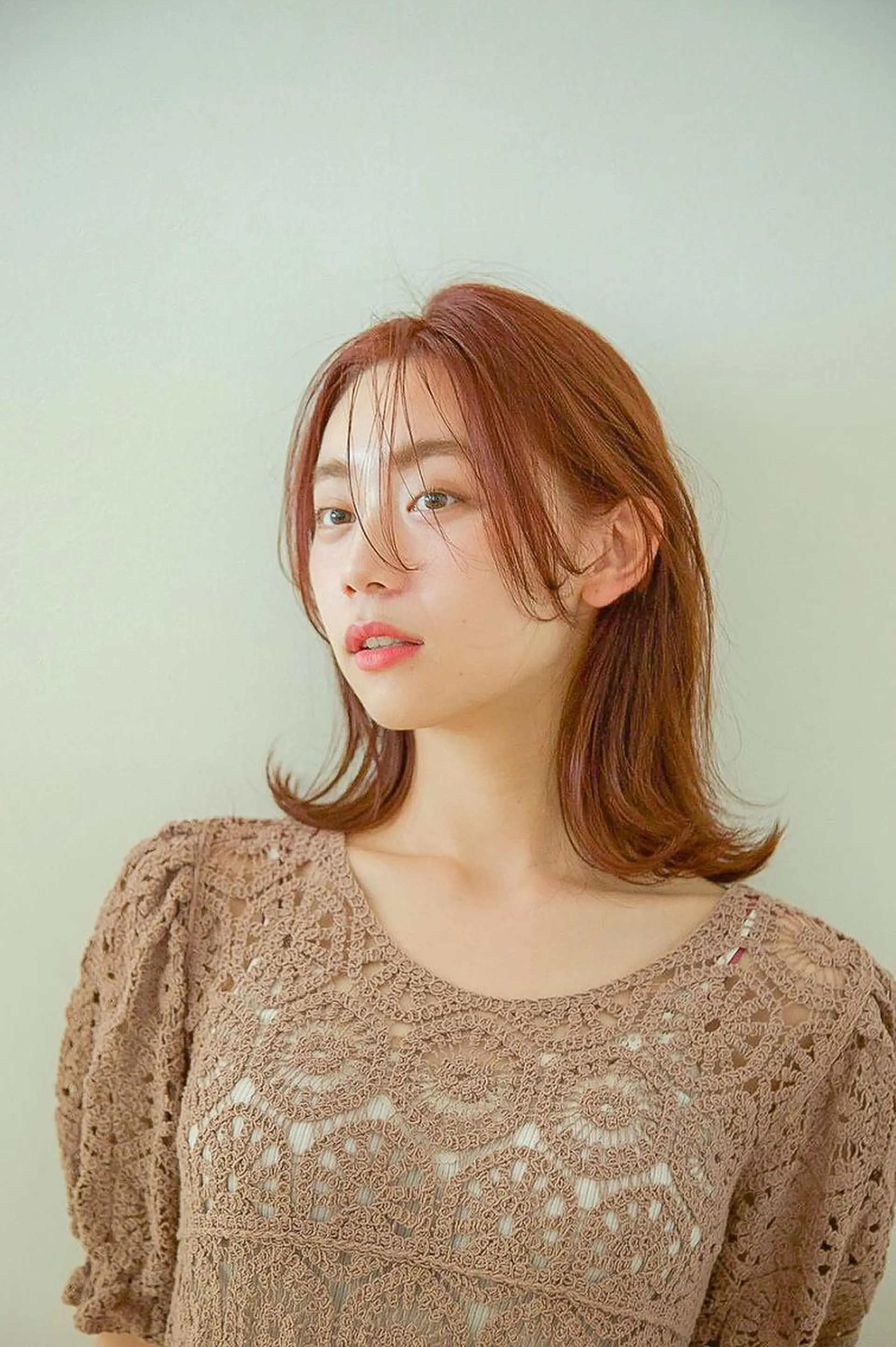 ミディアム 佐藤 かののヘアスタイル