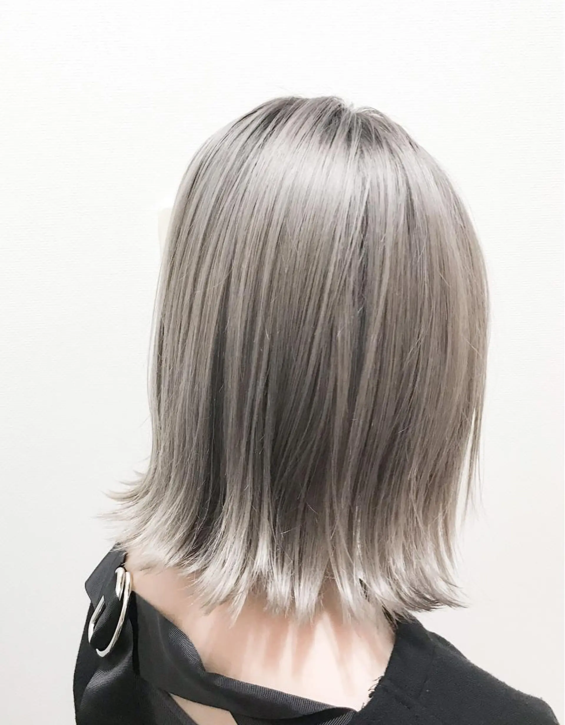 ミディアム ヘアカラー 常山 篤志のヘアスタイル