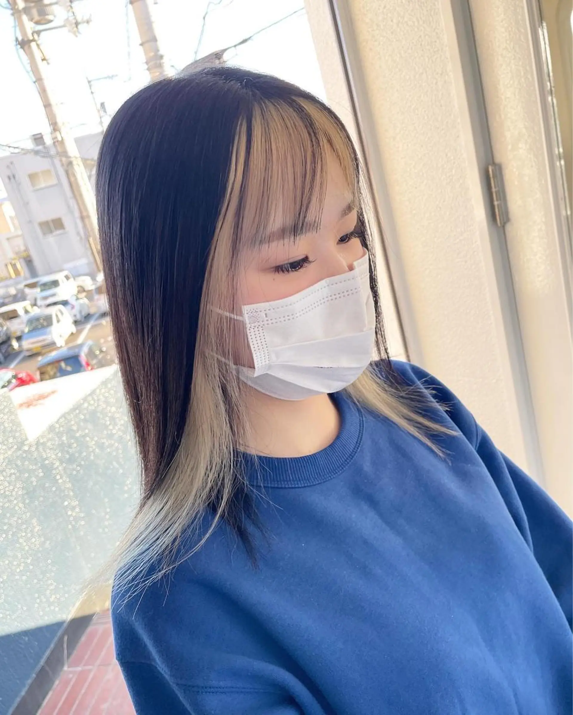 セミロング 大嶋 宏隆のヘアスタイル